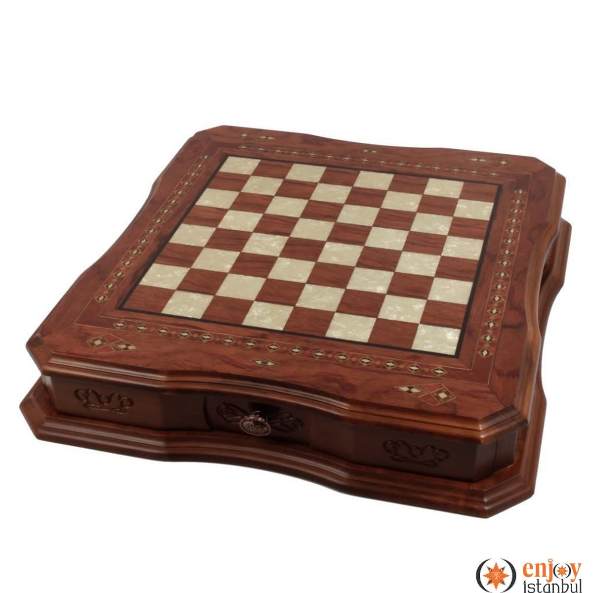 Butterfly Grand Chess Set - Rose