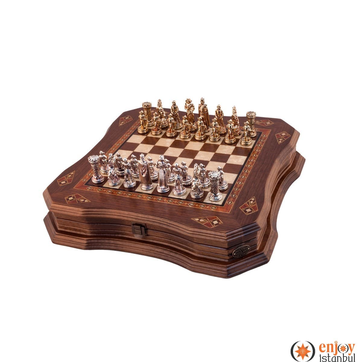 Butterfly Chess Set - Walnut