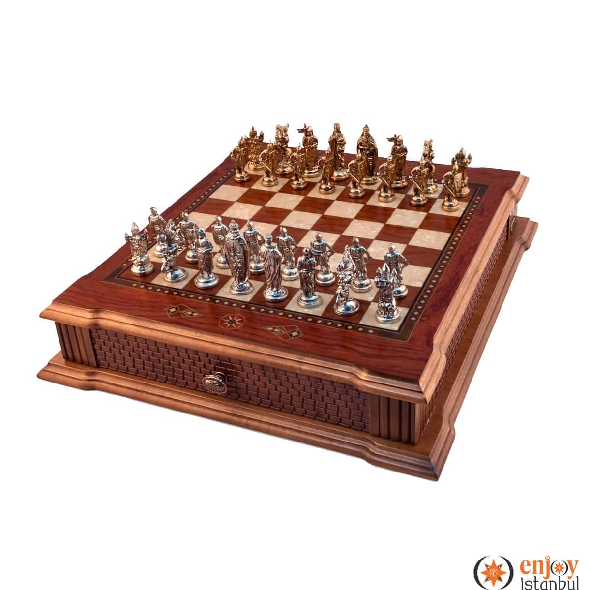 Castle Grand Chess Set - Rose