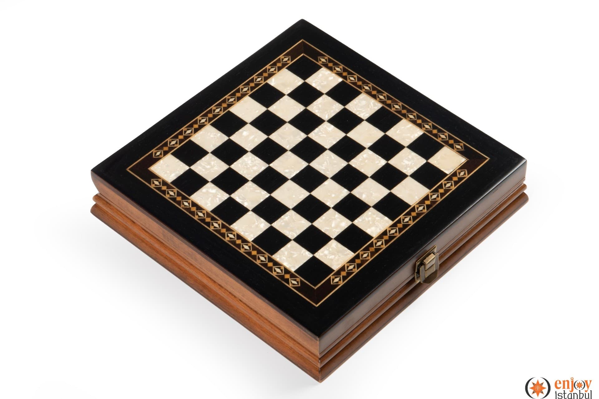 Selge Small Chess Set 25cm - Black