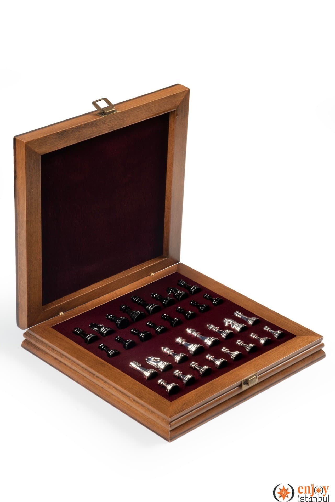 Selge Small Chess Set 25cm - Black