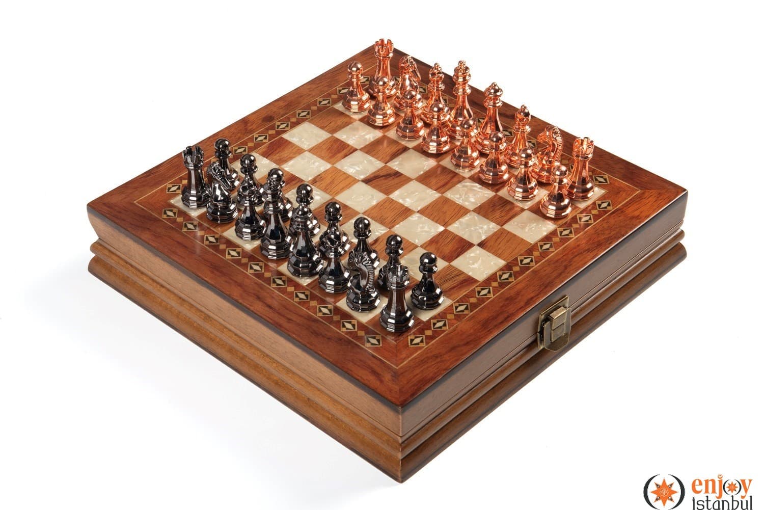 Selge Small Chess Set 25cm - Rose