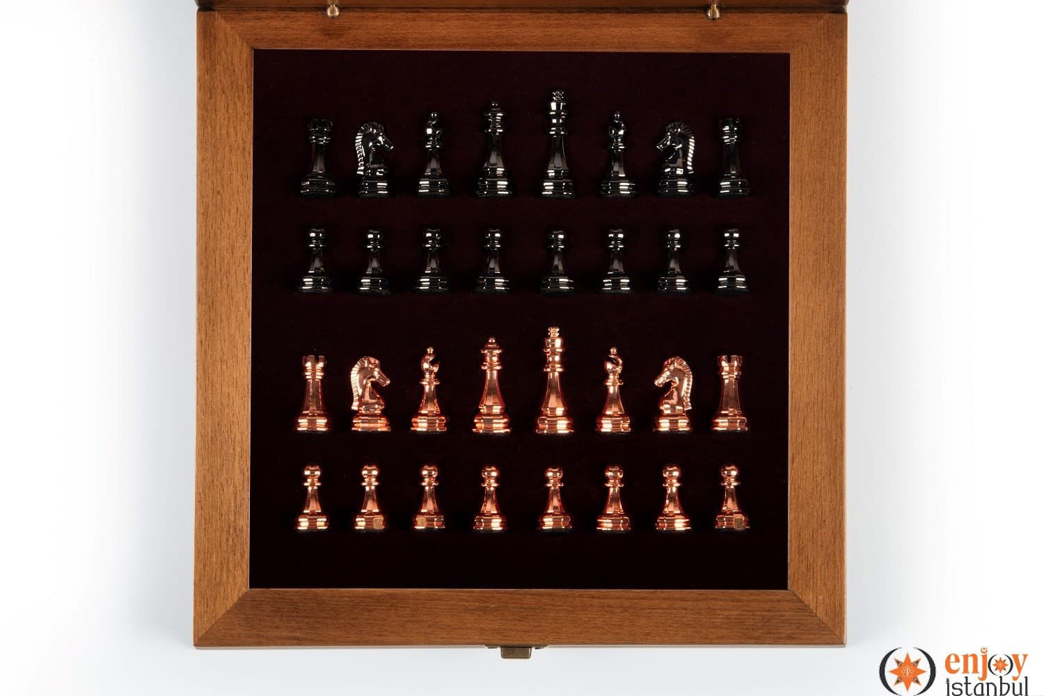 Selge Small Chess Set 25cm - Rose