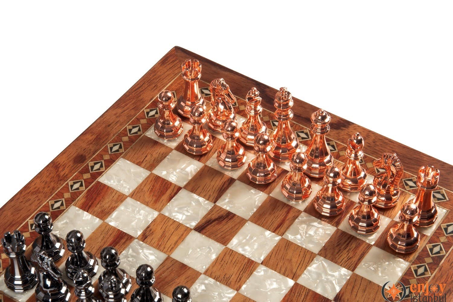 Selge Small Chess Set 25cm - Rose