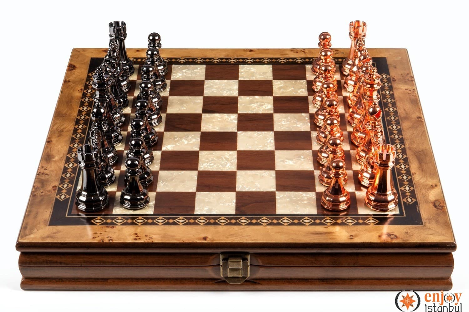 Selge Medium Chess Set 35cm - Mazel