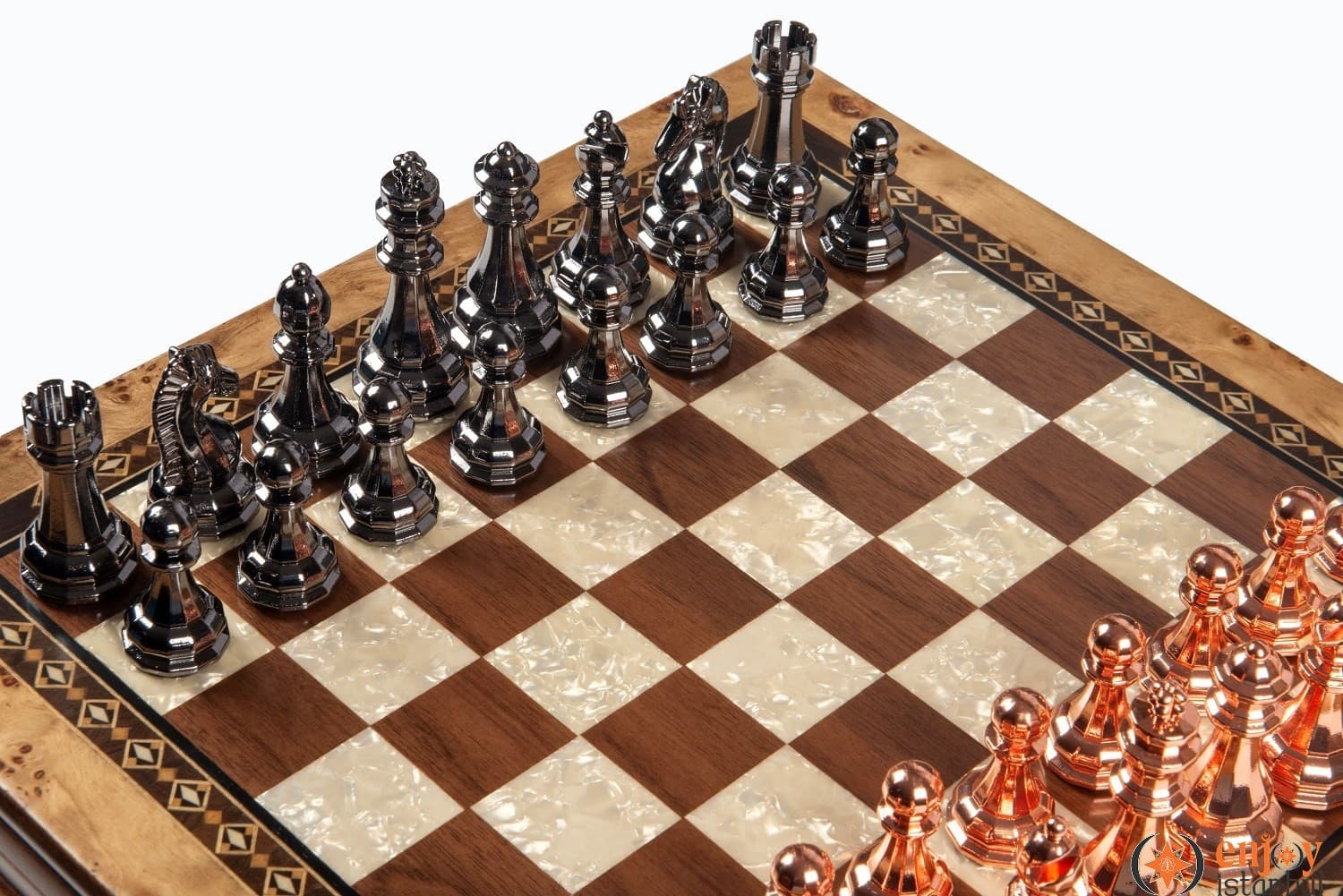 Selge Medium Chess Set 35cm - Mazel