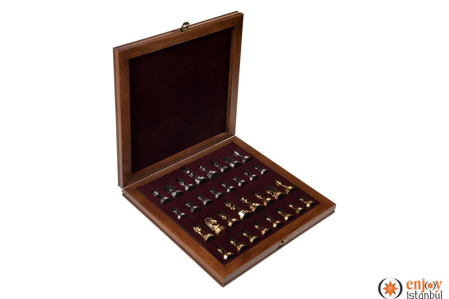 Selge Medium Size Chess Set 35cm - Rose