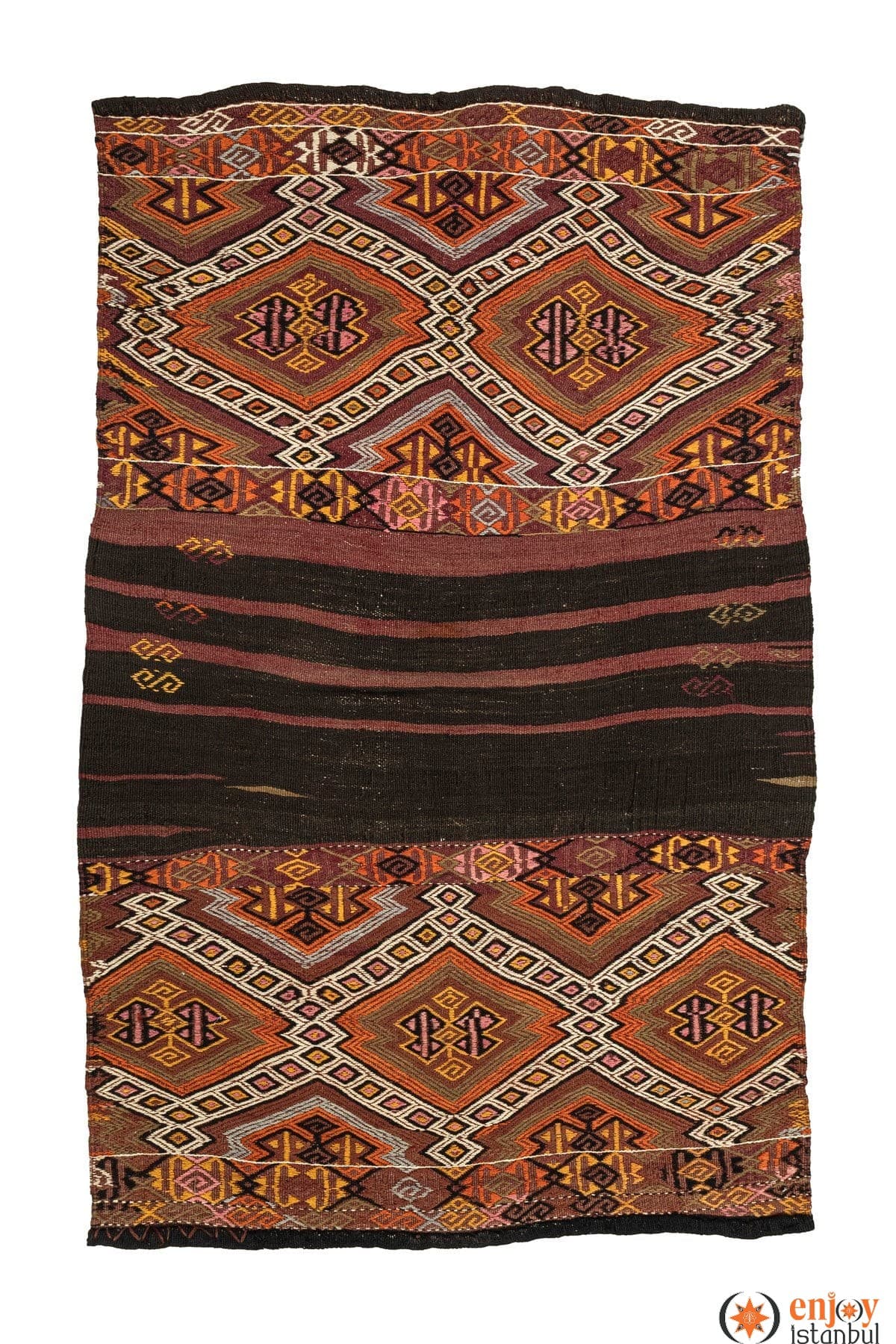 Bayburt Kilim Rug (3.2 x 4.9 ft) - 200168