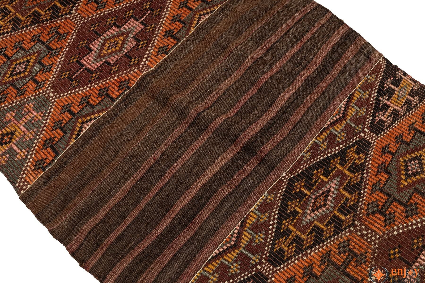 Bayburt Kilim Rug (3.2 x 5.7 ft) - 200749
