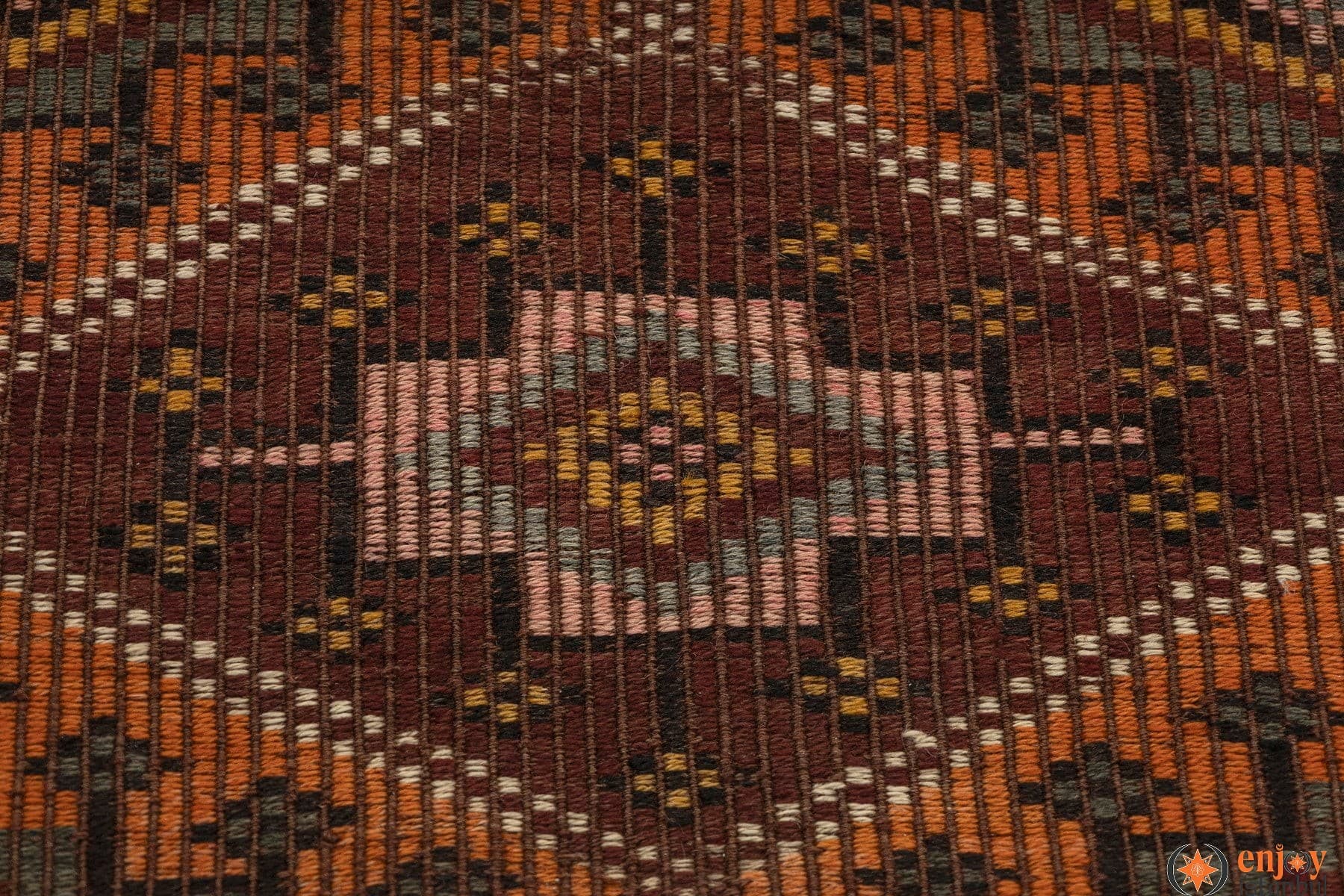 Bayburt Kilim Rug (3.2 x 5.7 ft) - 200749