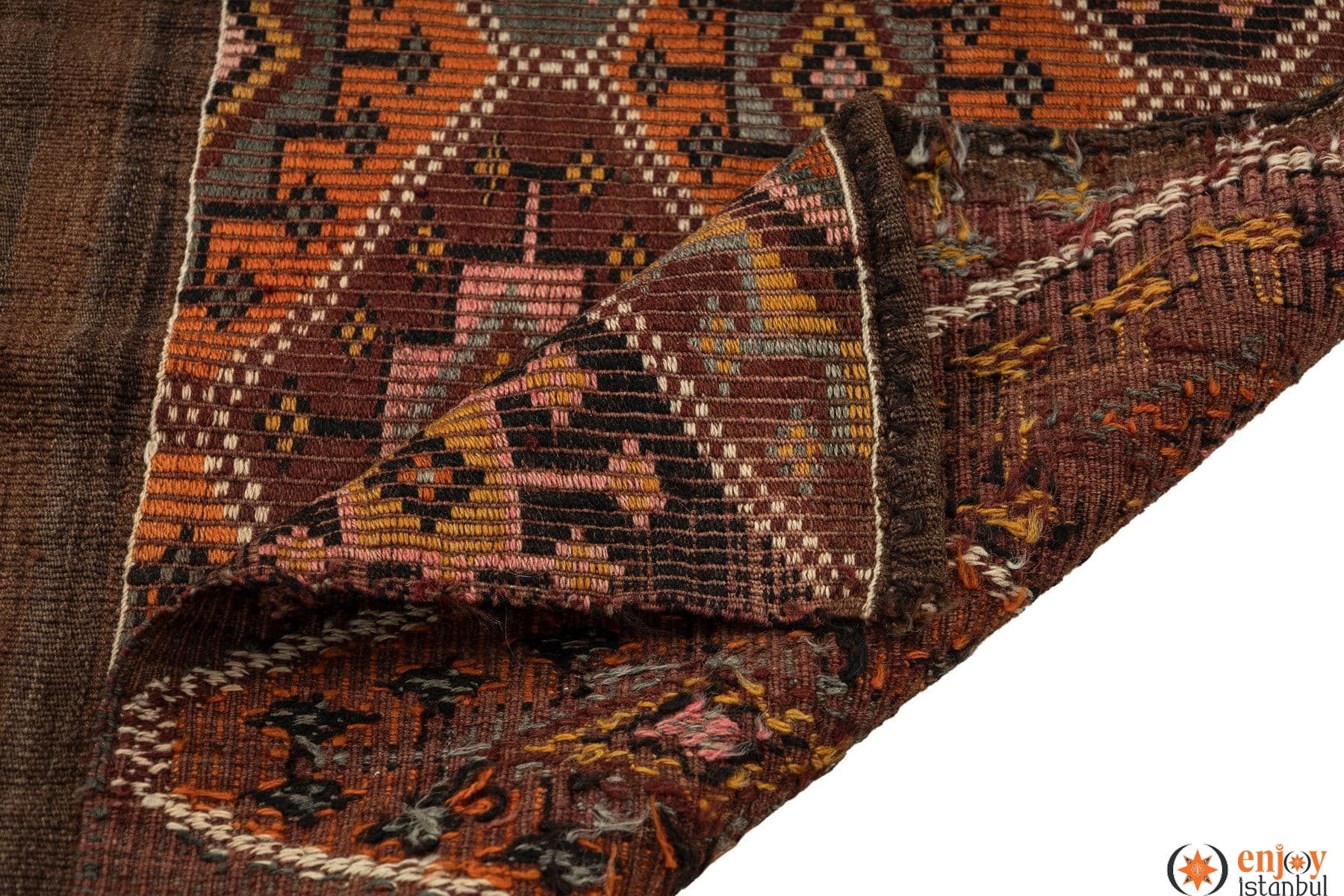 Bayburt Kilim Rug (3.2 x 5.7 ft) - 200749