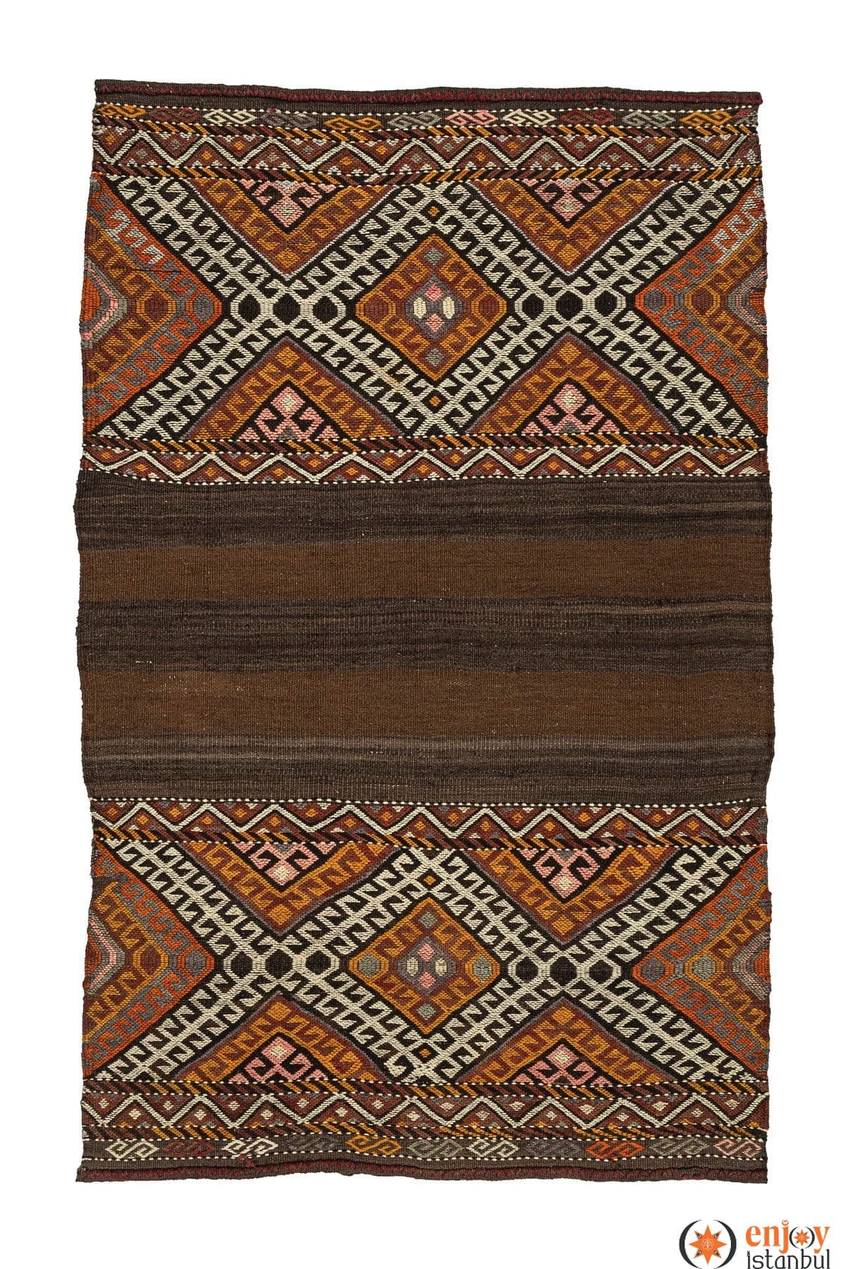 Bayburt Kilim Rug (3.1 x 4.7 ft) - 200766