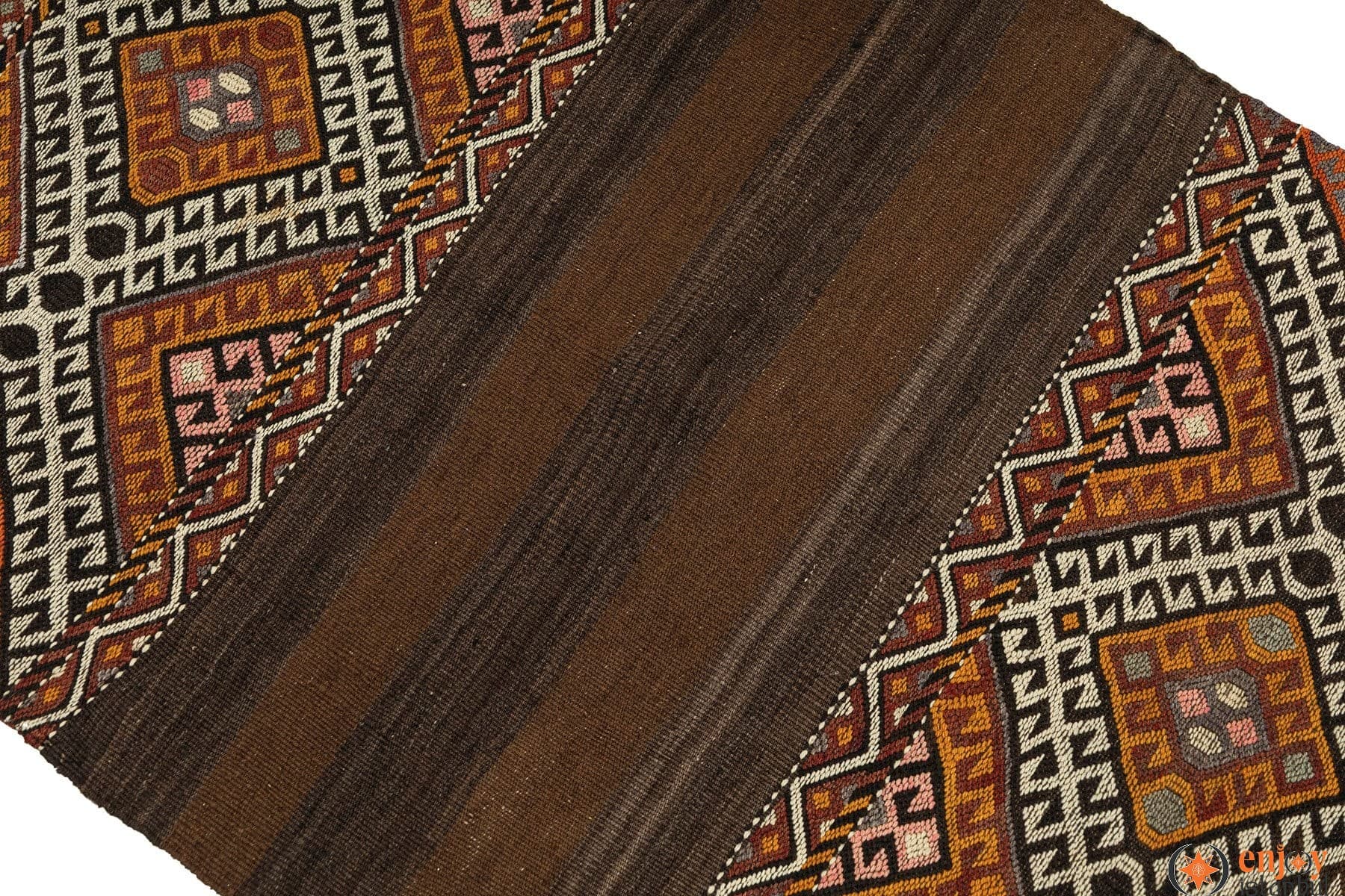 Bayburt Kilim Rug (3.1 x 4.7 ft) - 200766