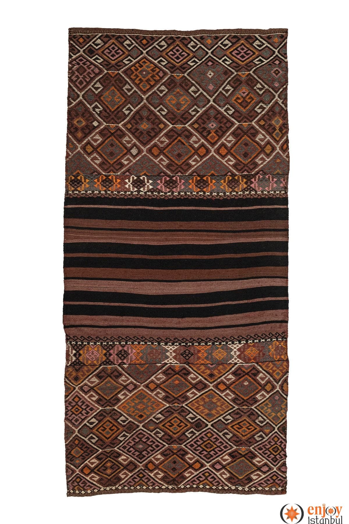Bayburt Kilim Rug (3.2 x 6.5 ft) - 220516