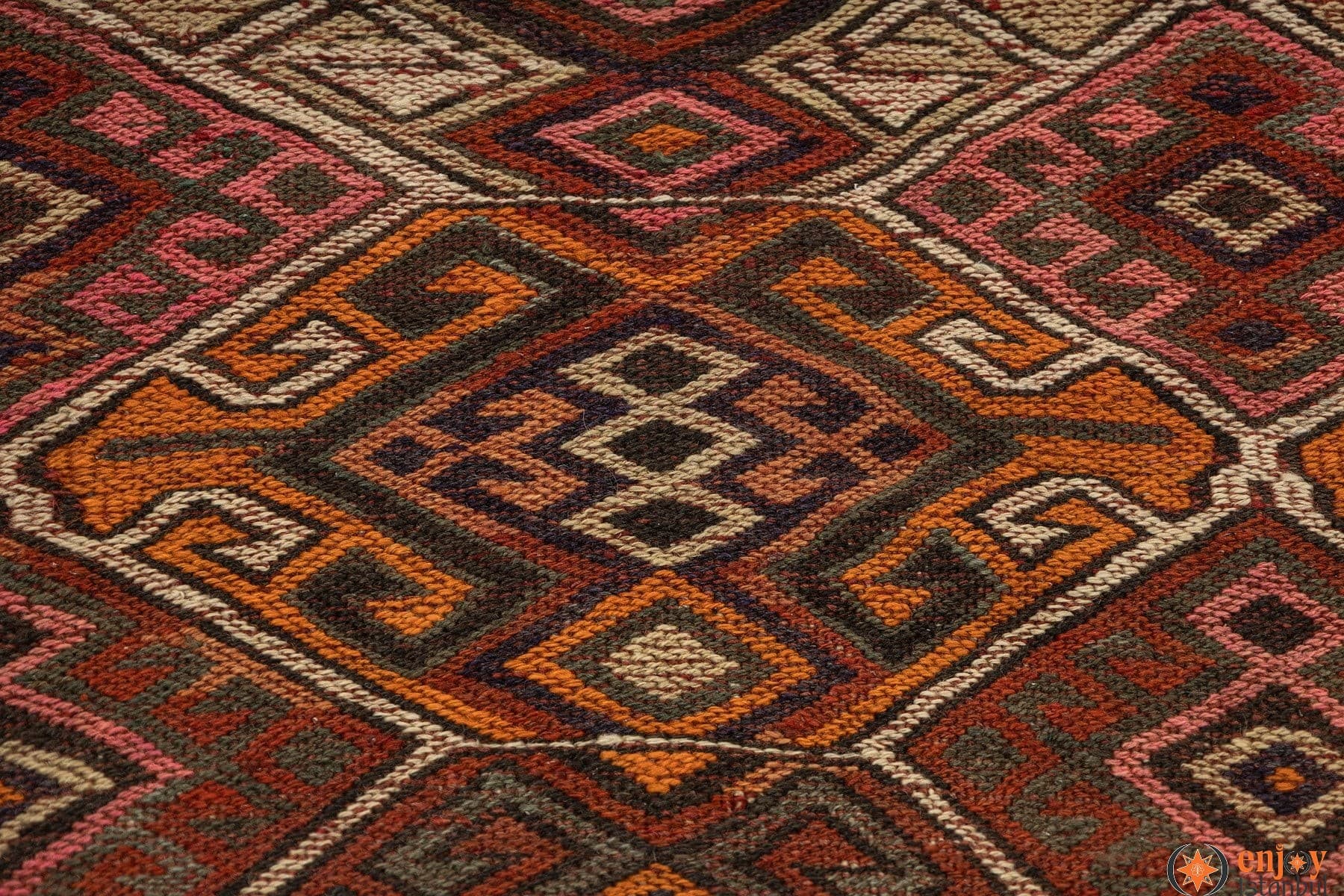 Bayburt Kilim Rug (2.5 x 8.1 ft) - 240095