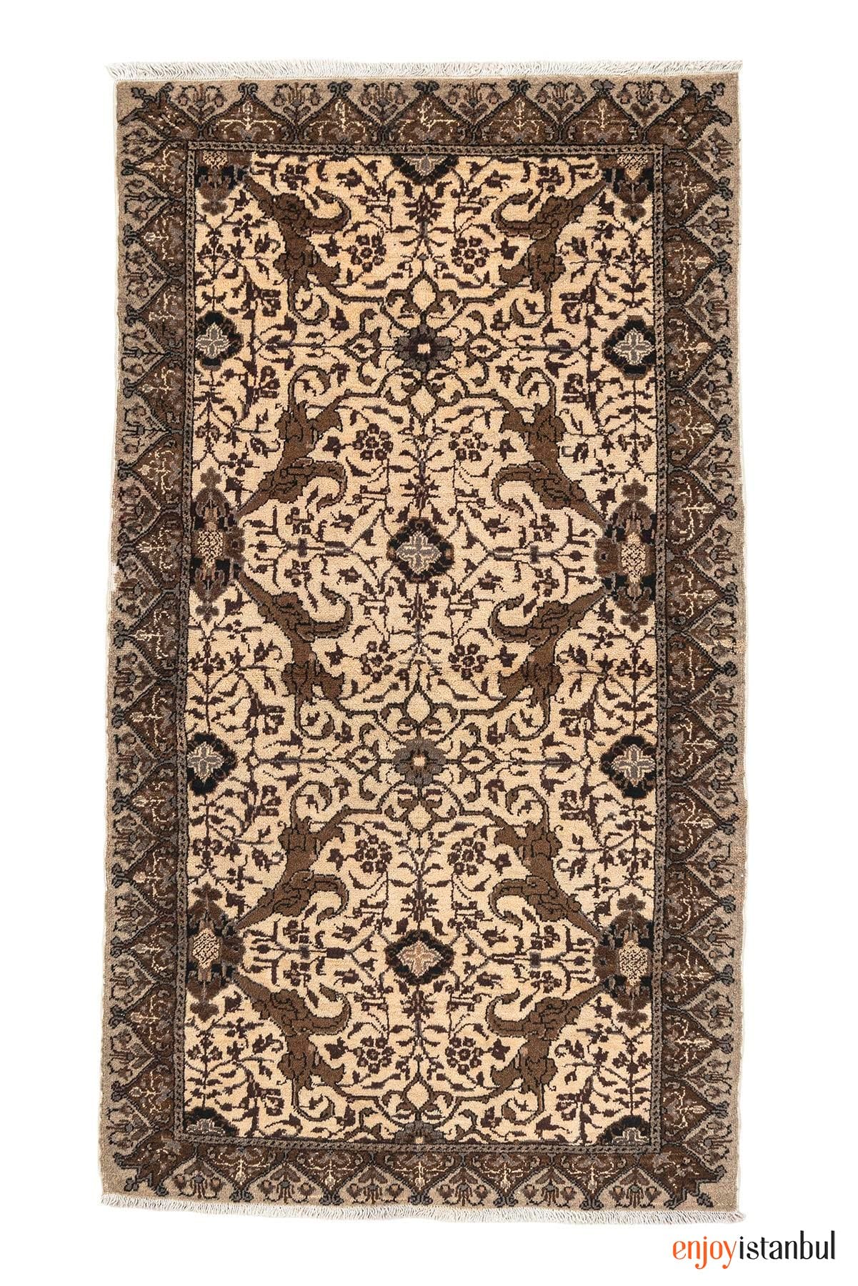 Isparta Carpet Rug (3.2 x 5.7 ft) - 250178