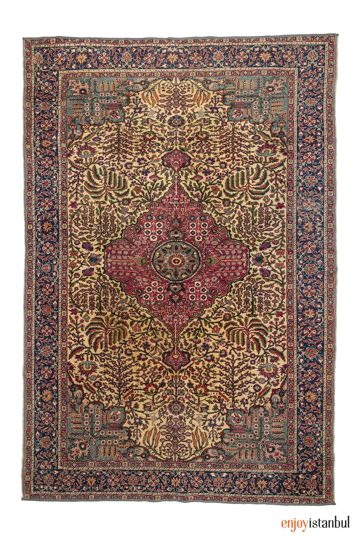 Kayseri Carpet Rug (6.5 x 9.7 ft) - 250656