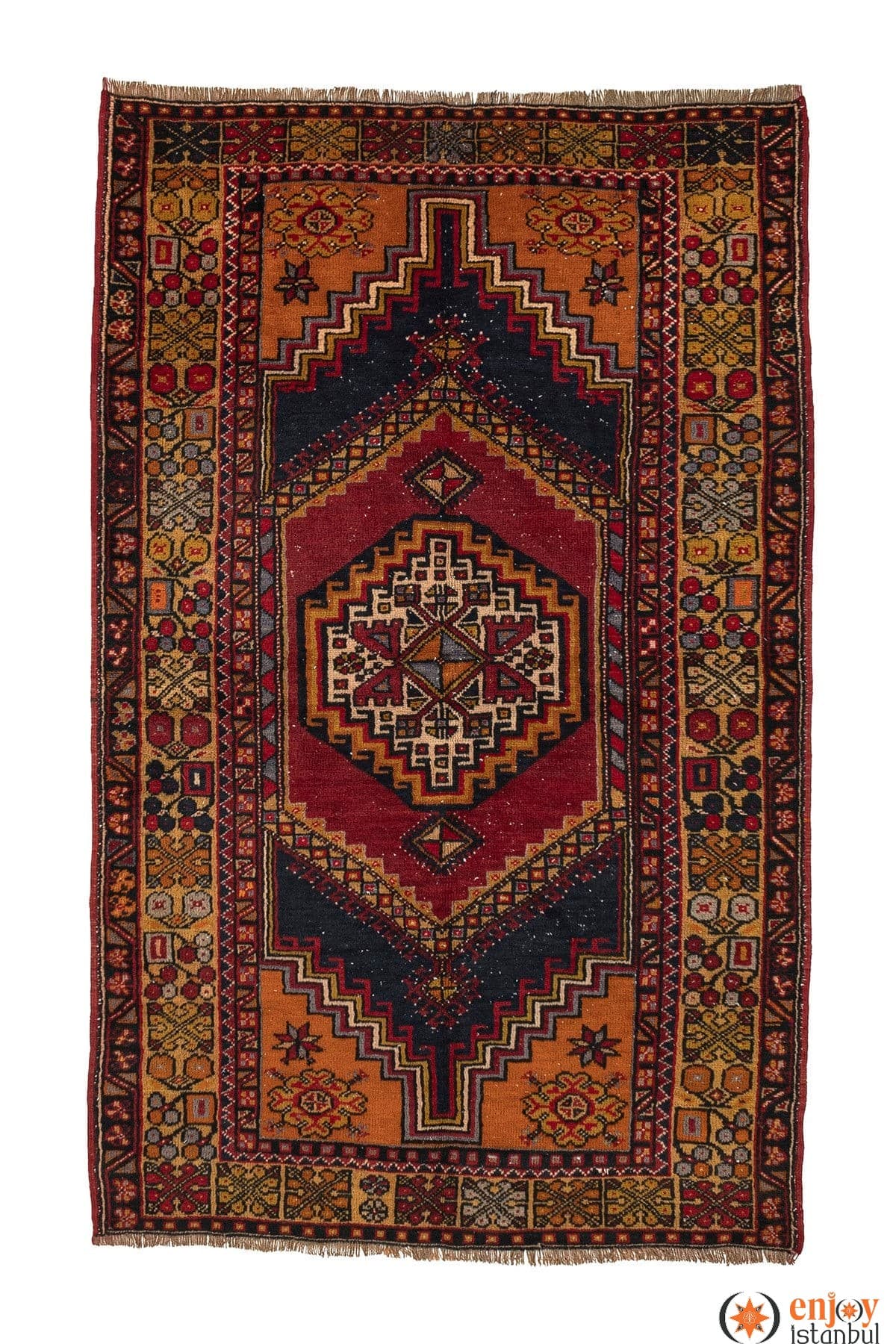 Yahyalı Carpet Rug (4.0 x 6.3 ft) - 250665