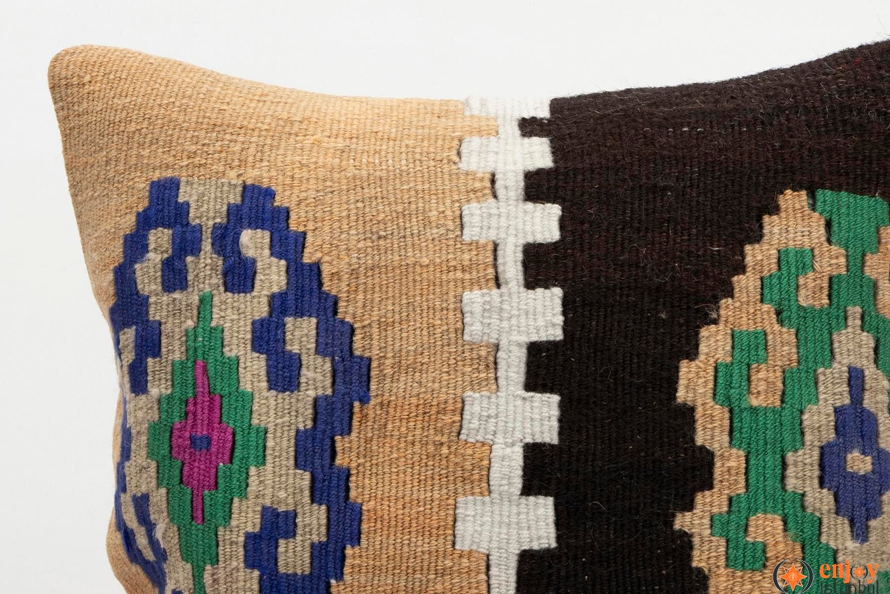 16x16 inches (40x40 cm) Kilim Pillow - 40405830