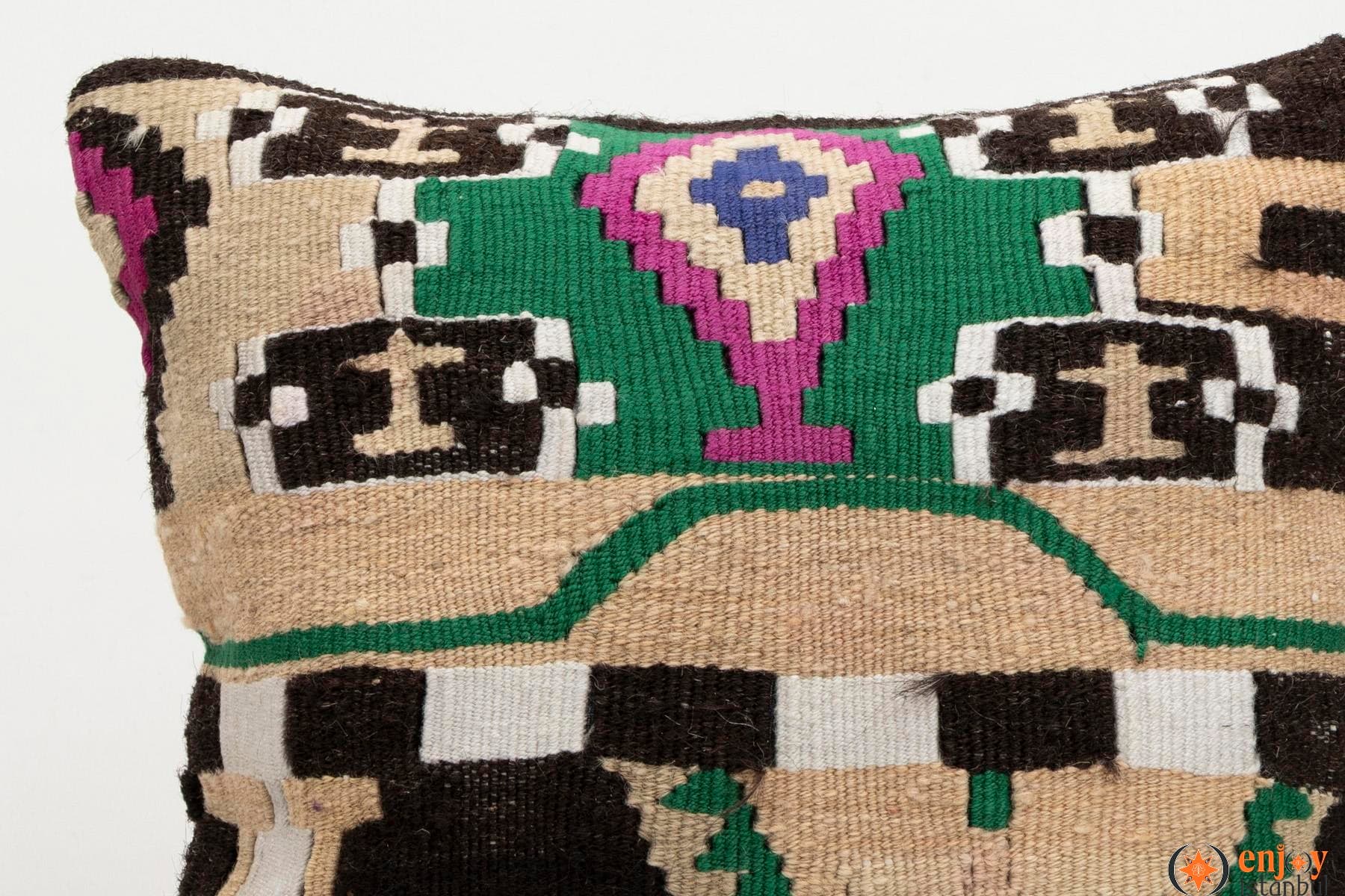 16x16 inches (40x40 cm) Kilim Pillow - 40405840