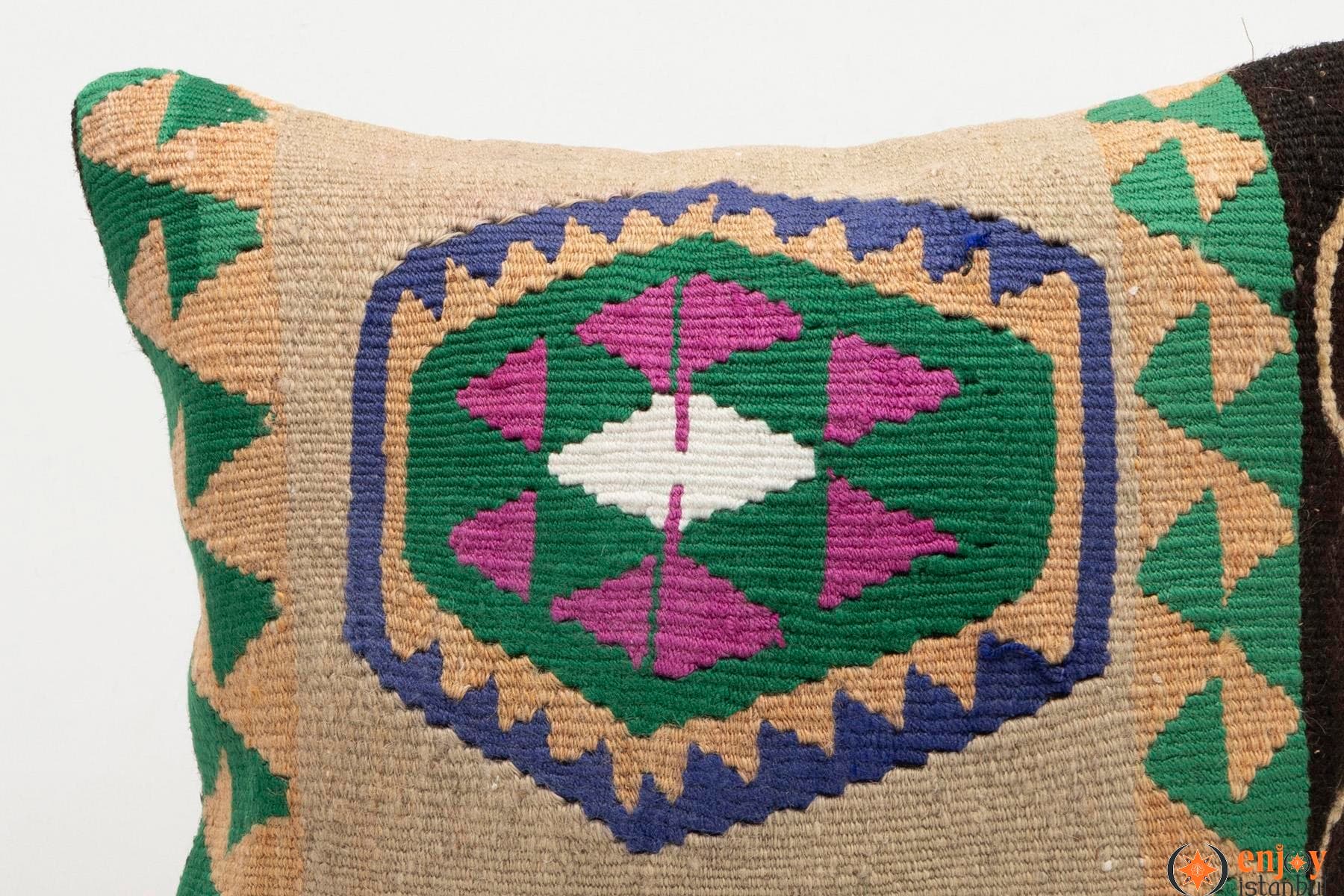 16x16 inches (40x40 cm) Kilim Pillow - 40405868