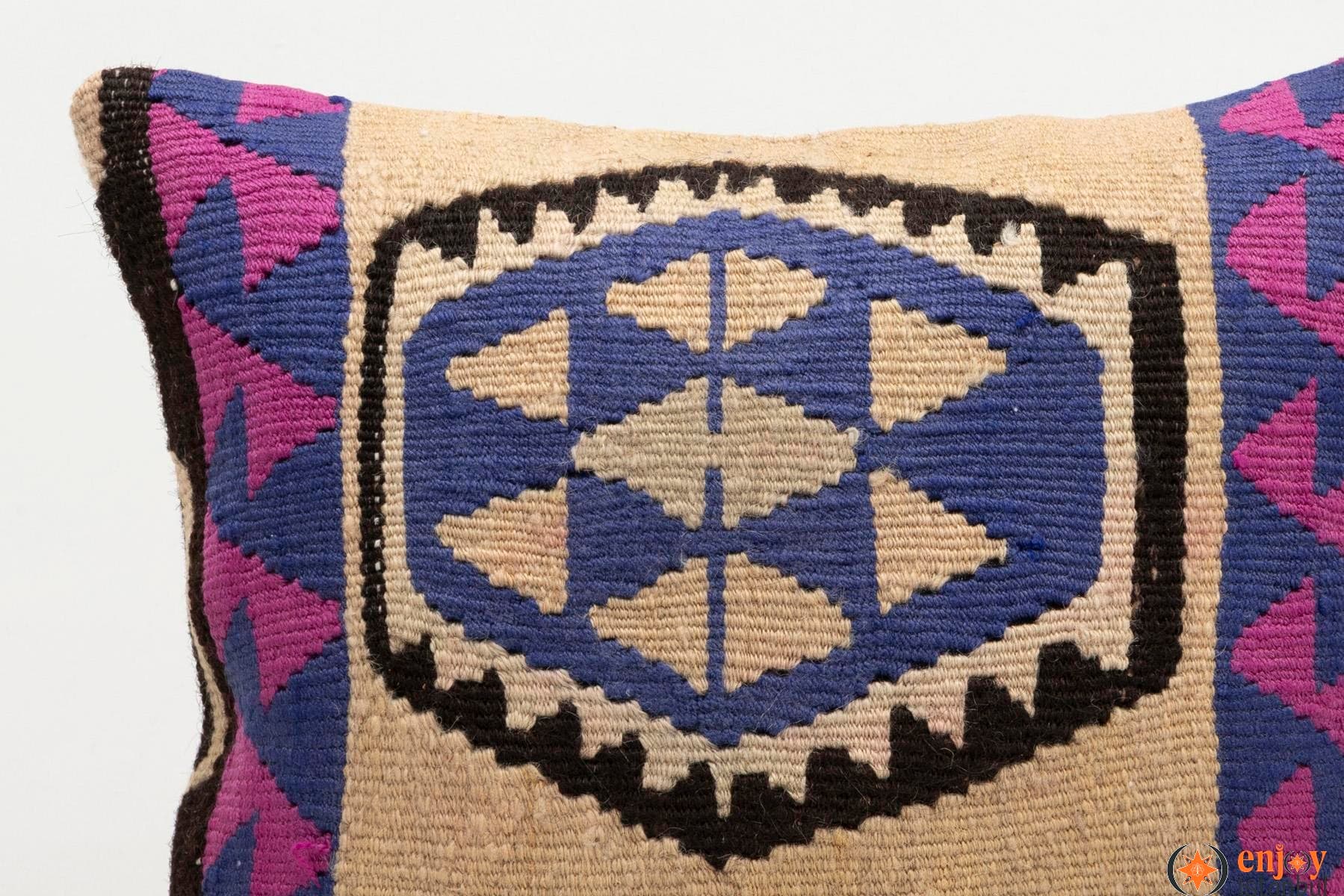 16x16 inches (40x40 cm) Kilim Pillow - 40405871