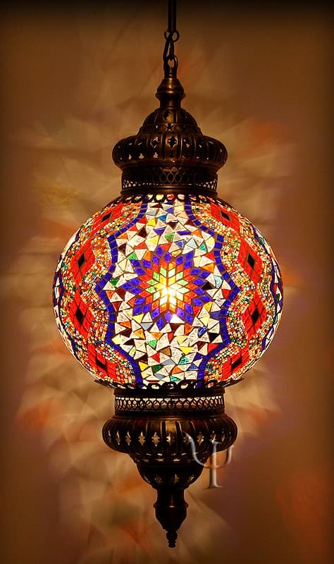 Mosaic Hanging Lamp