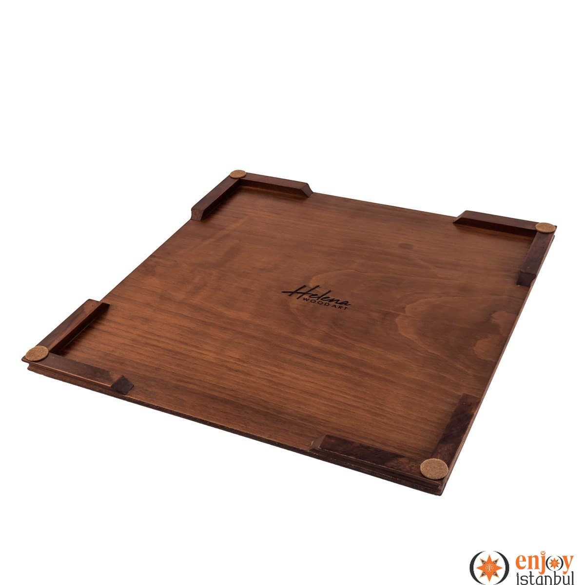 Flat Large Chess Set - Walnut