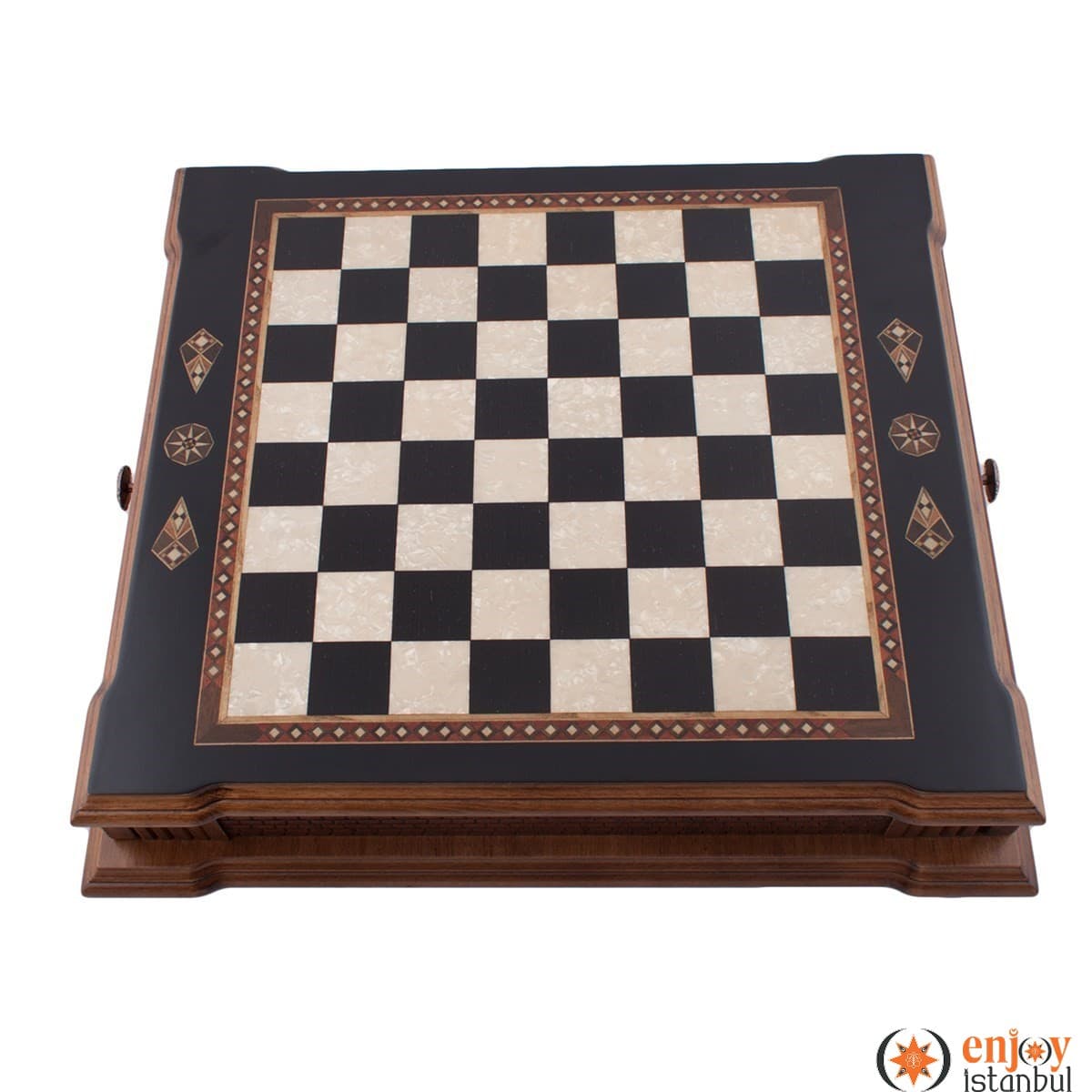 Castle Grand Chess Set - Black