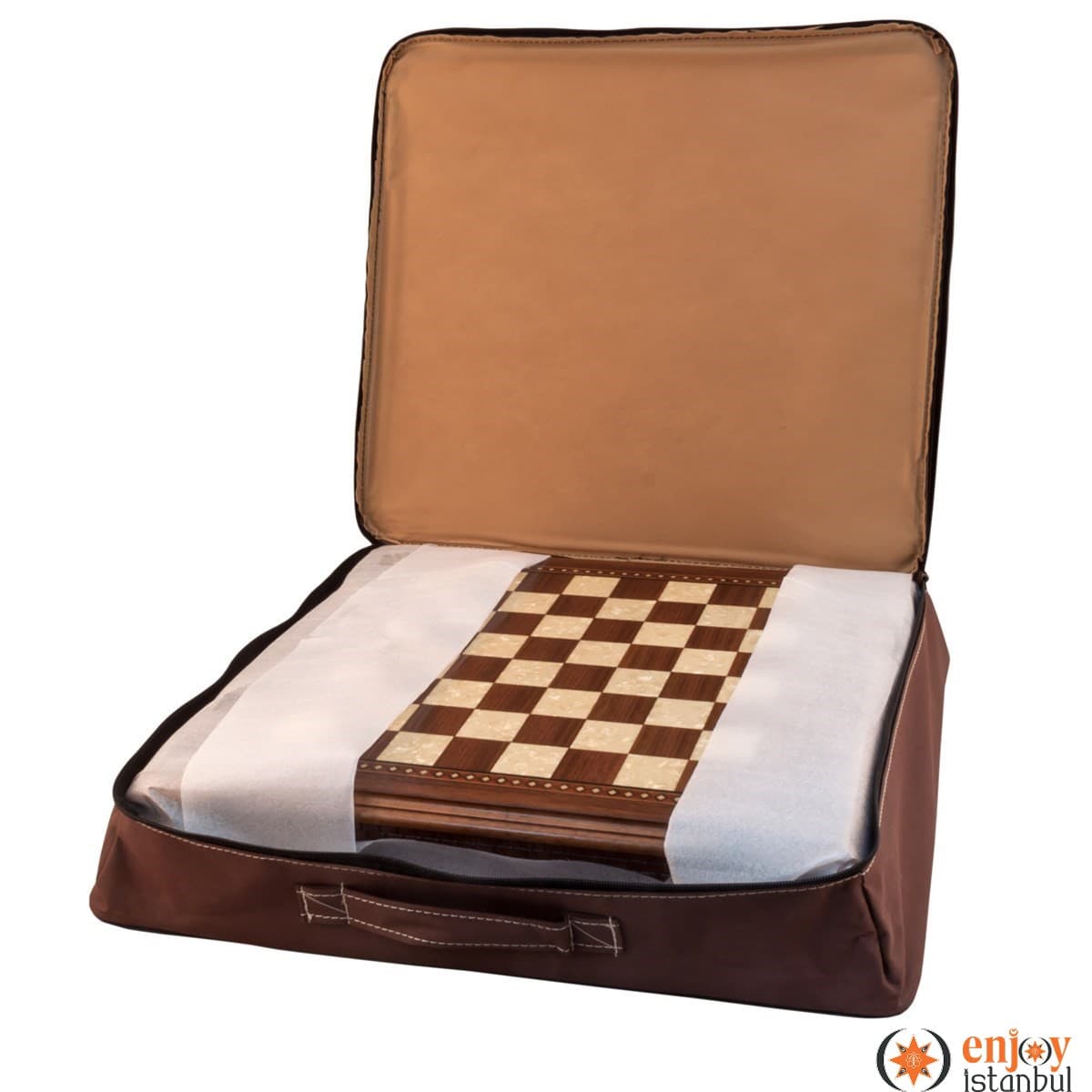 Castle Grand Chess Set - Walnut