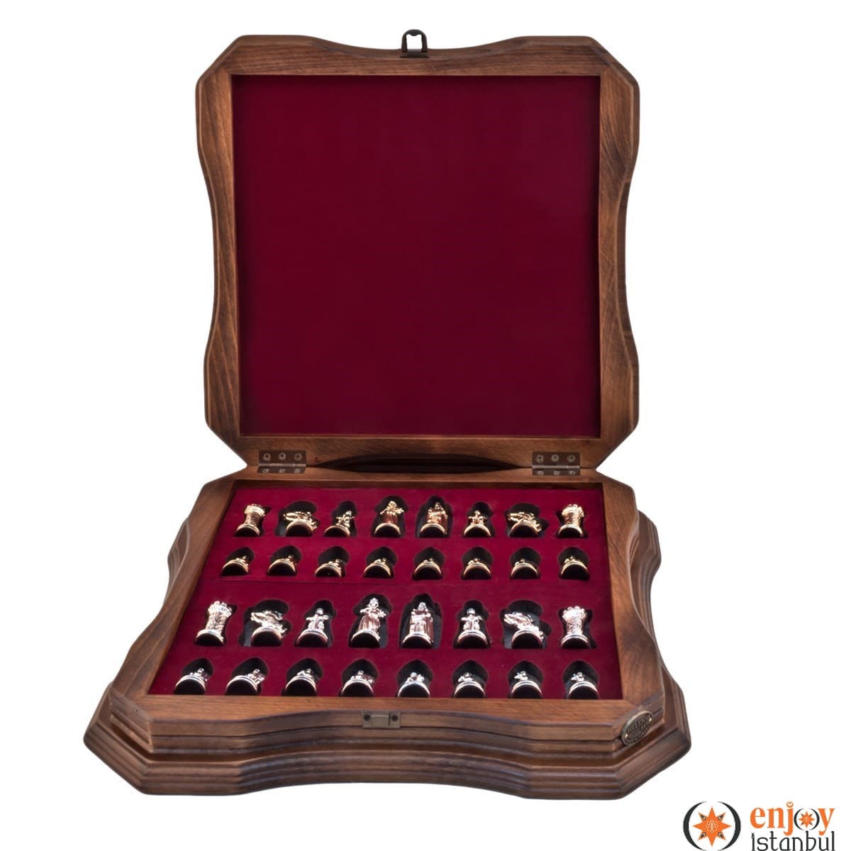 Butterfly Chess Set - Walnut