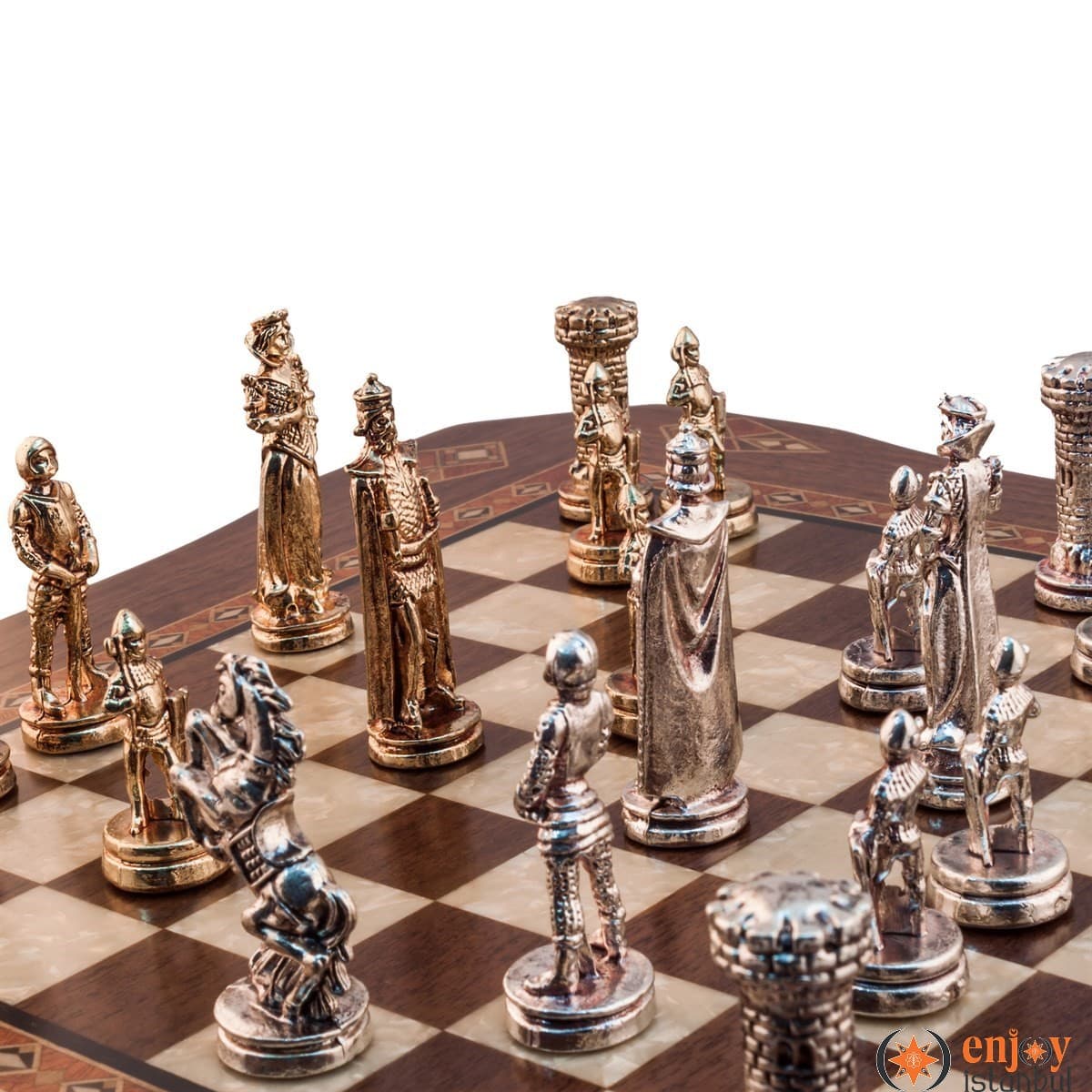 Butterfly Chess Set - Walnut