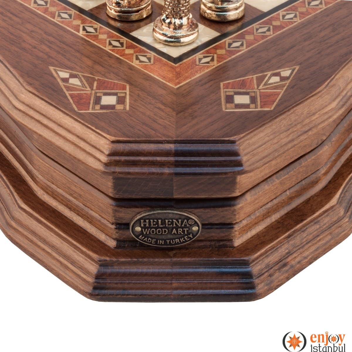 Butterfly Chess Set - Walnut