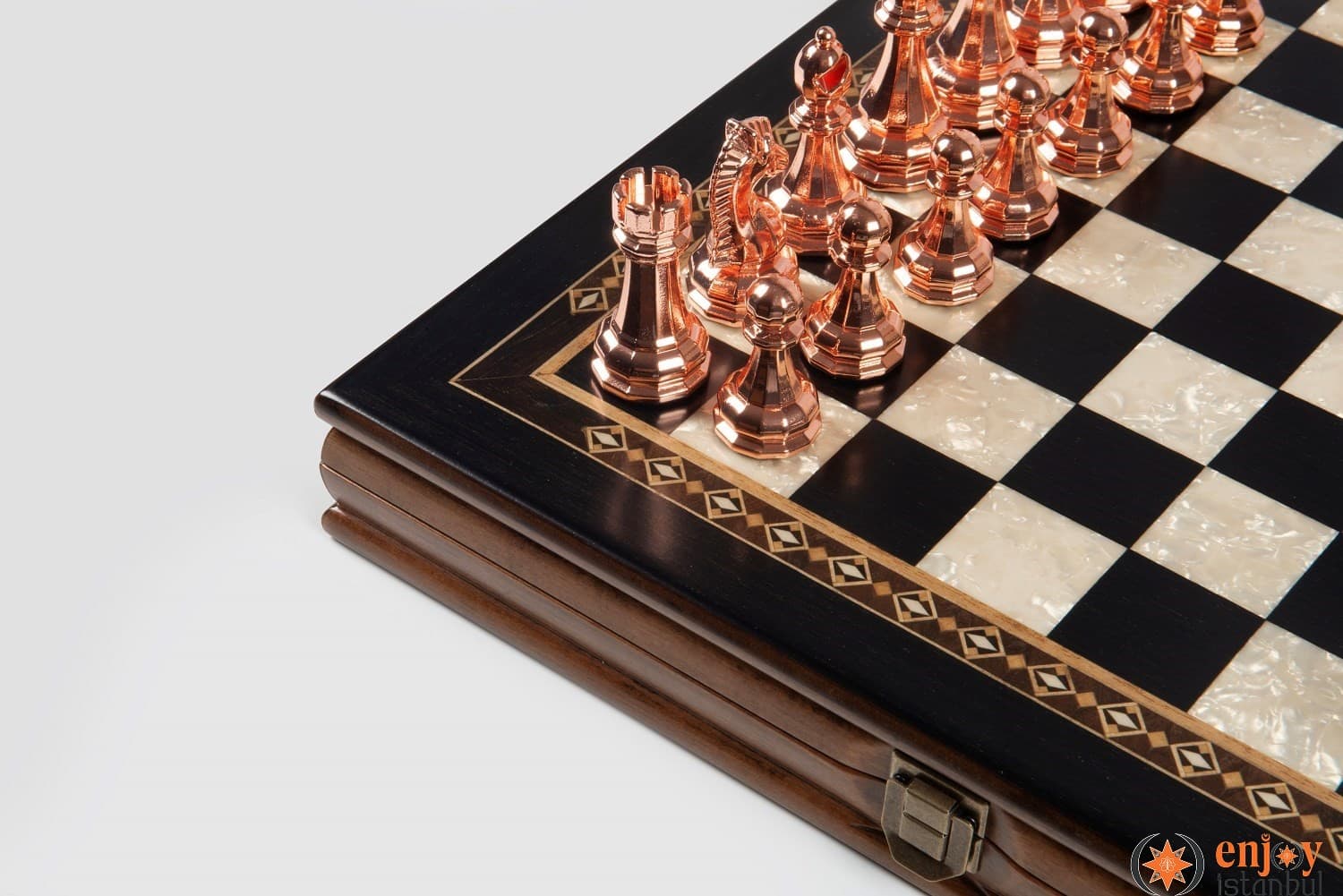 Selge Medium Chess Set 35cm - Black
