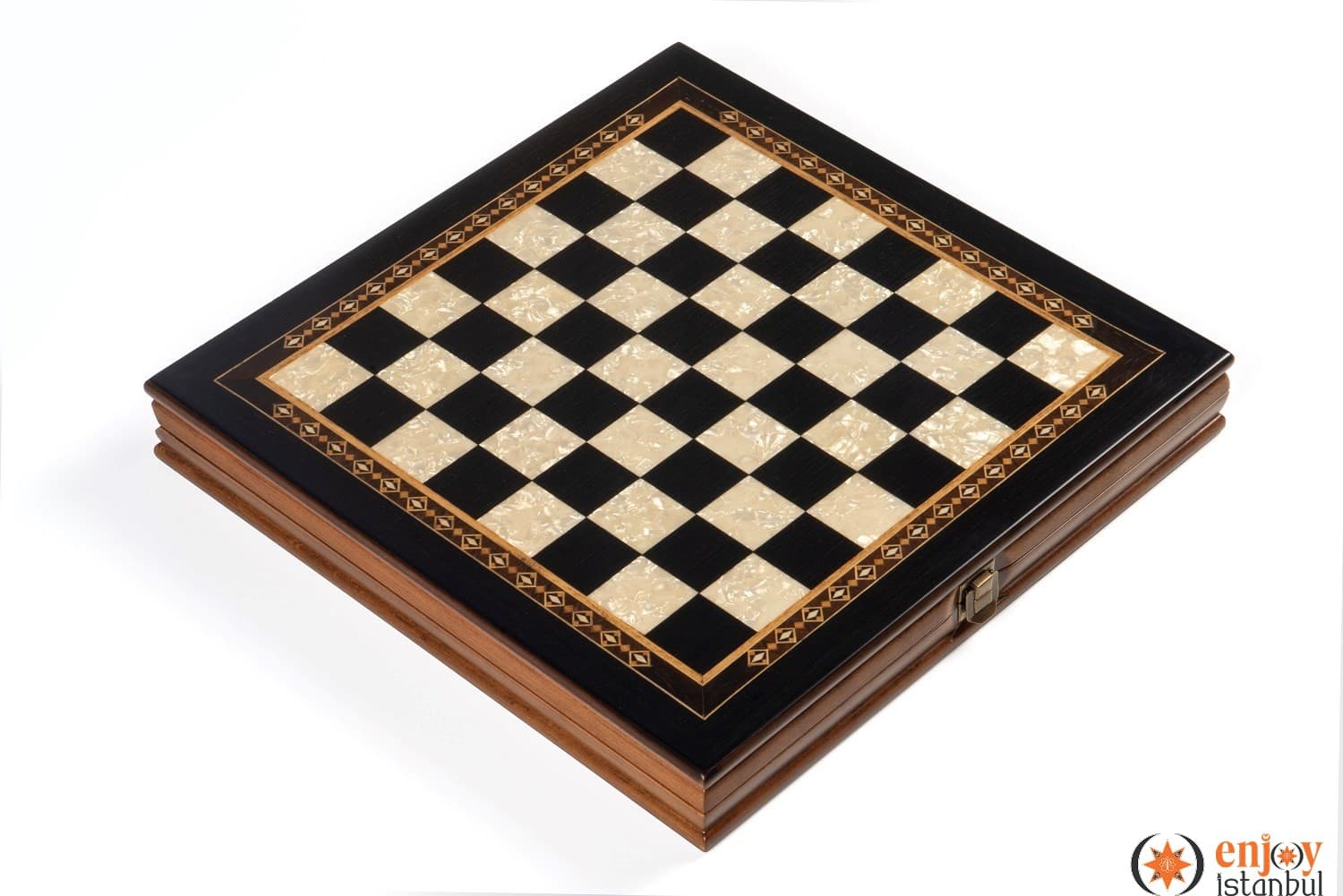 Selge Medium Chess Set 35cm - Black