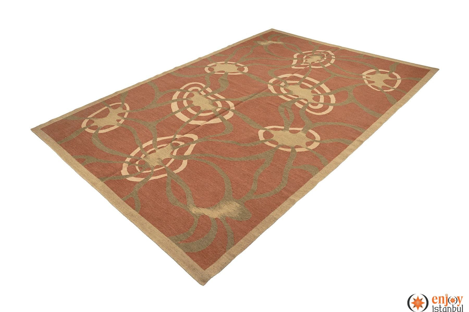 İmalat Kilim Rug (6.1 x 9.0 ft) - 120393