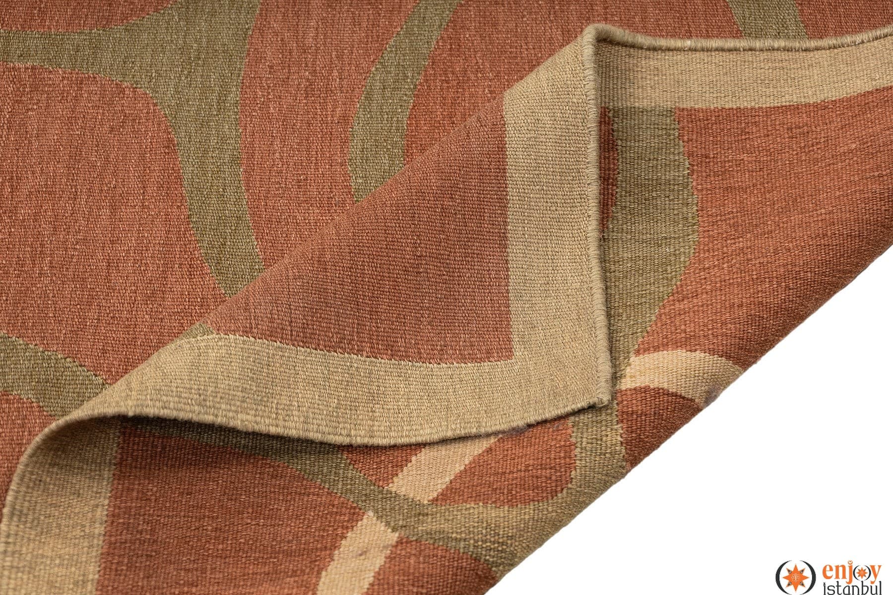 İmalat Kilim Rug (6.1 x 9.0 ft) - 120393