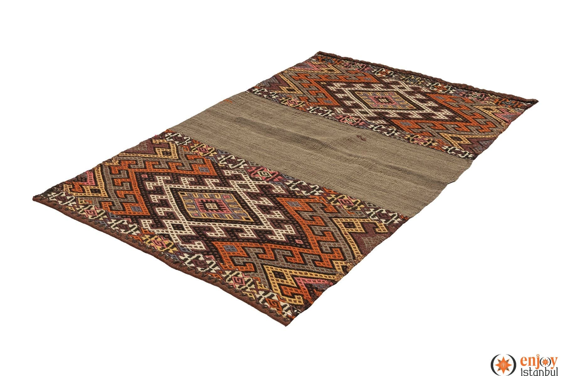 Bayburt Kilim Rug (3.3 x 4.8 ft) - 200159