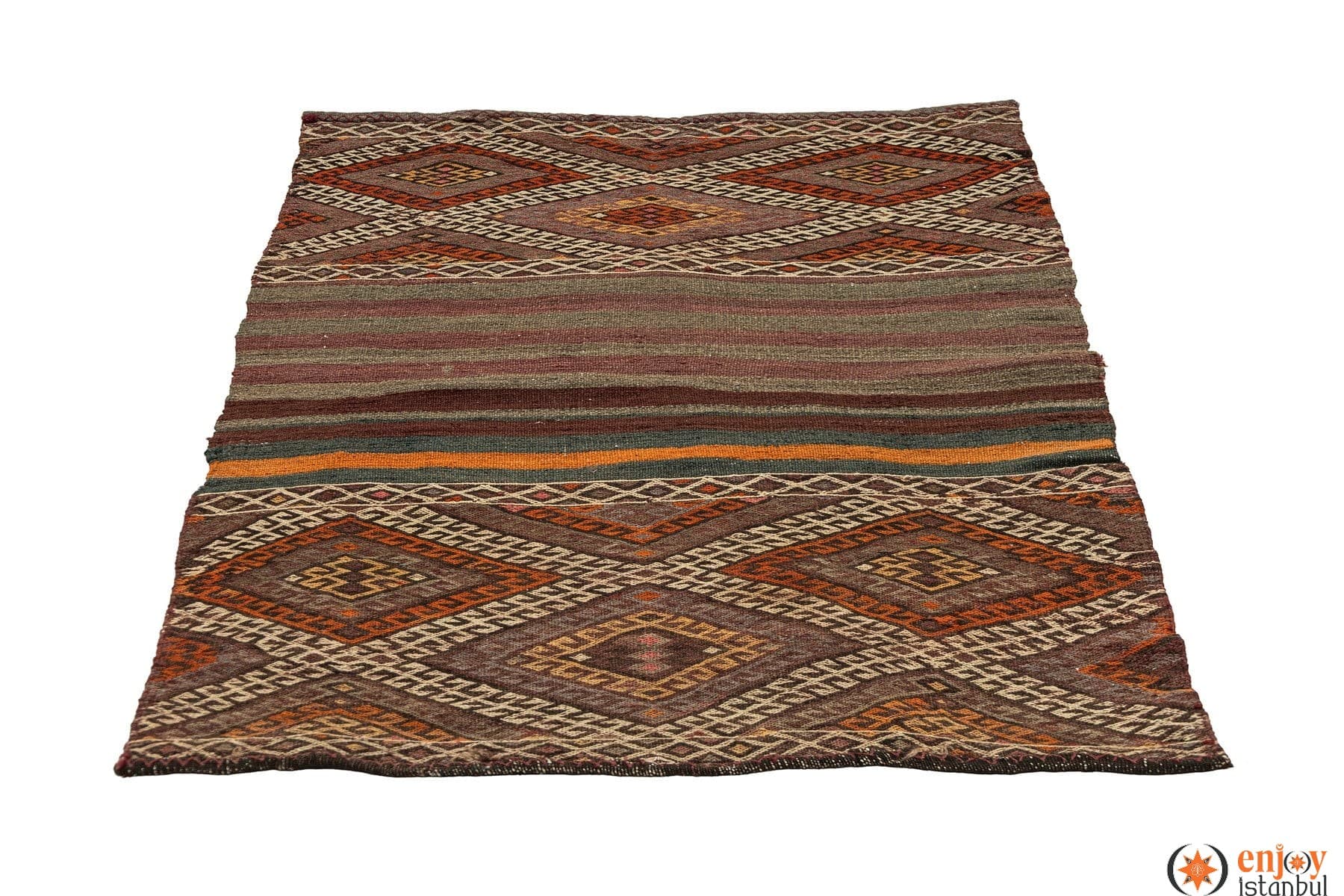 Bayburt Kilim Rug (3.1 x 4.6 ft) - 200165