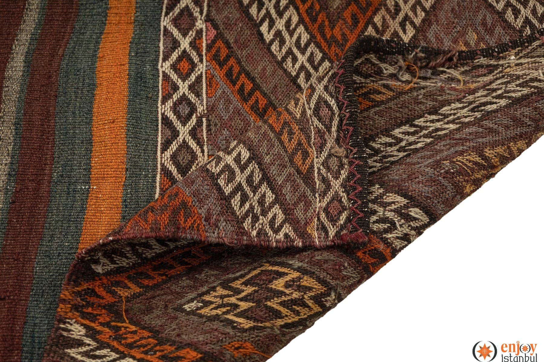 Bayburt Kilim Rug (3.1 x 4.6 ft) - 200165