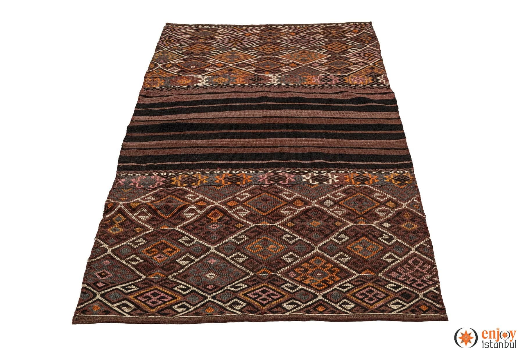 Bayburt Kilim Rug (3.2 x 6.5 ft) - 220516