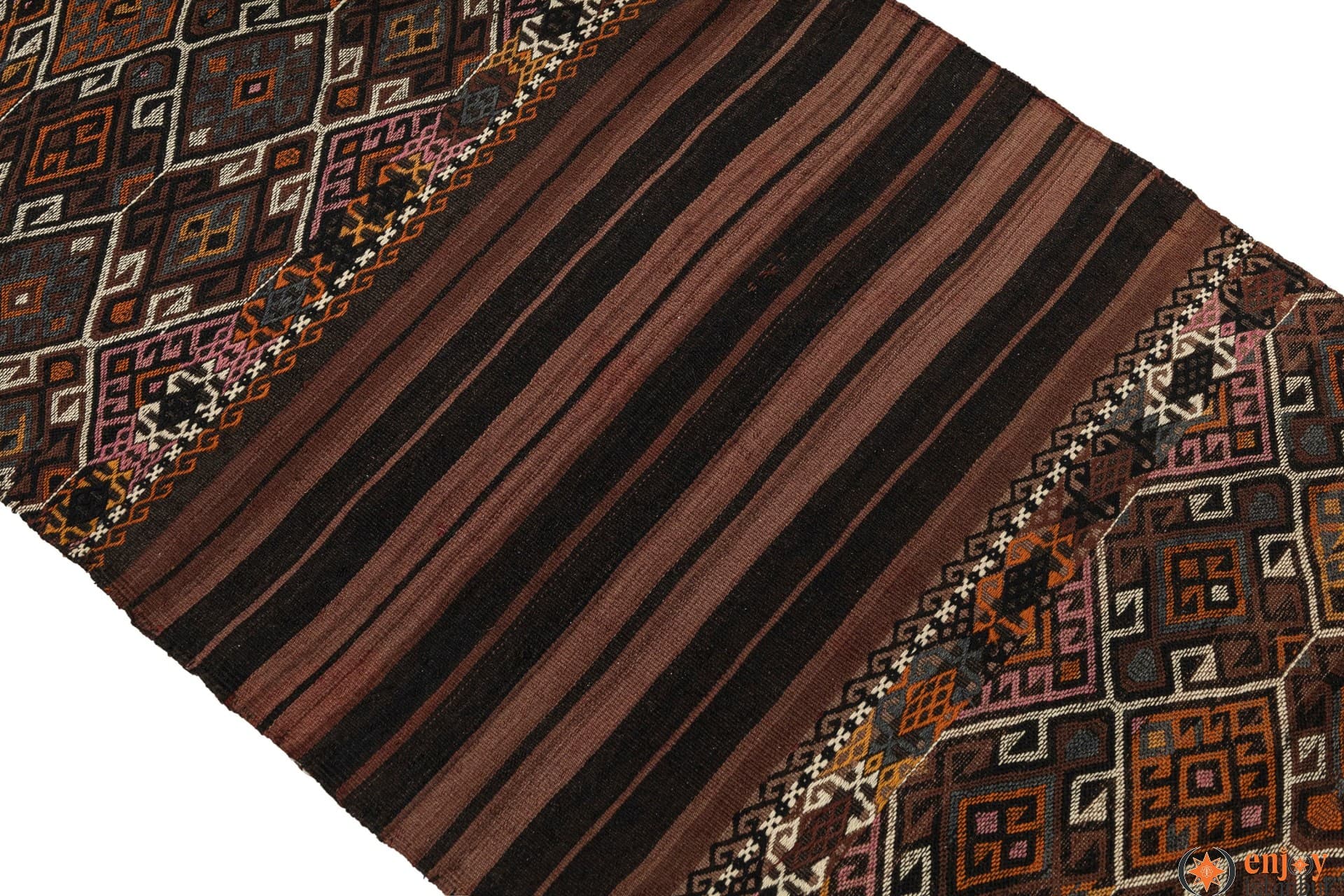 Bayburt Kilim Rug (3.3 x 6.6 ft) - 220524