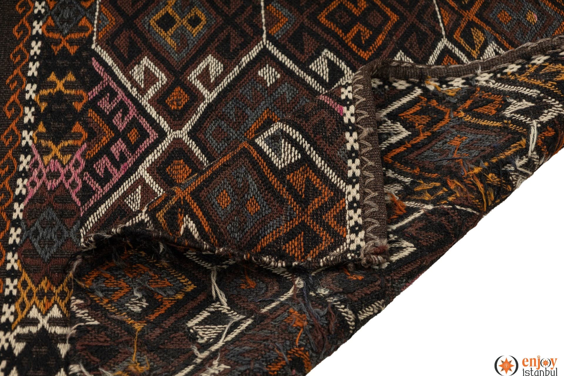 Bayburt Kilim Rug (3.3 x 6.6 ft) - 220524