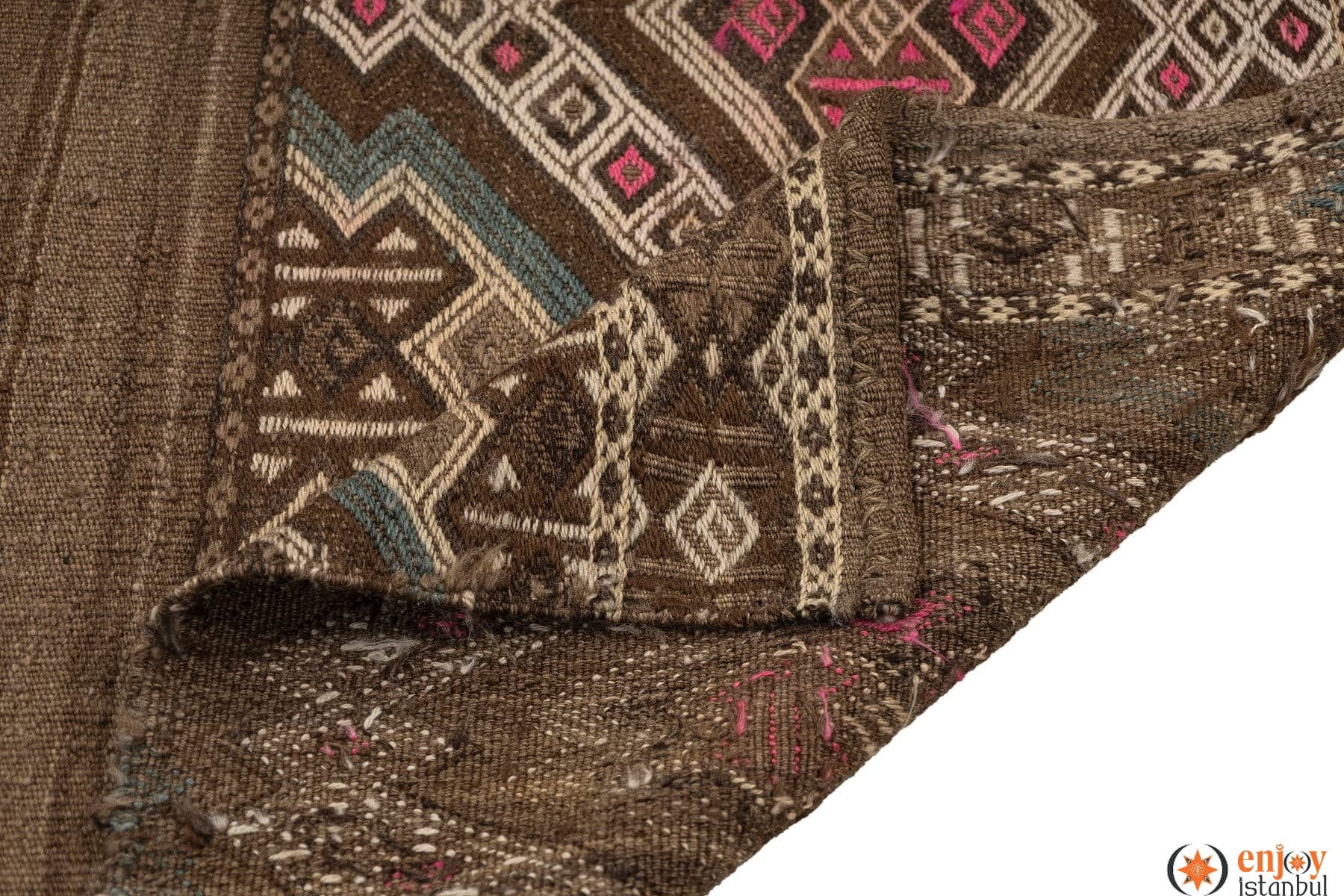Bayburt Kilim Rug (3.3 x 5.1 ft) - 230322