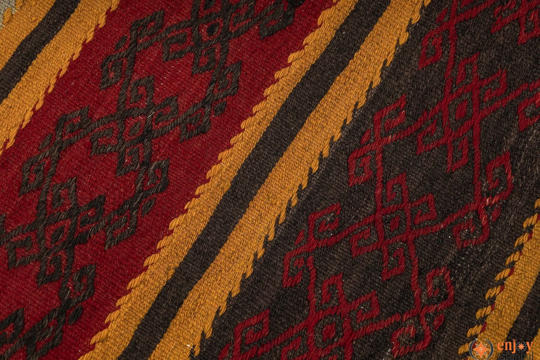 Bayburt Kilim Rug (3.6 x 5.1 ft) - 240002