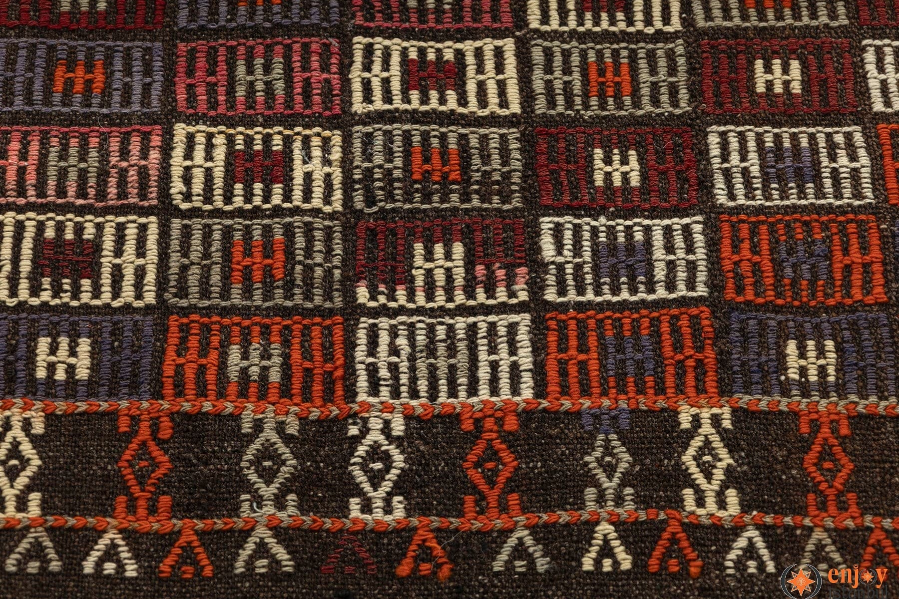 Konya Kilim Rug (4.9 x 6.0 ft) - 240032