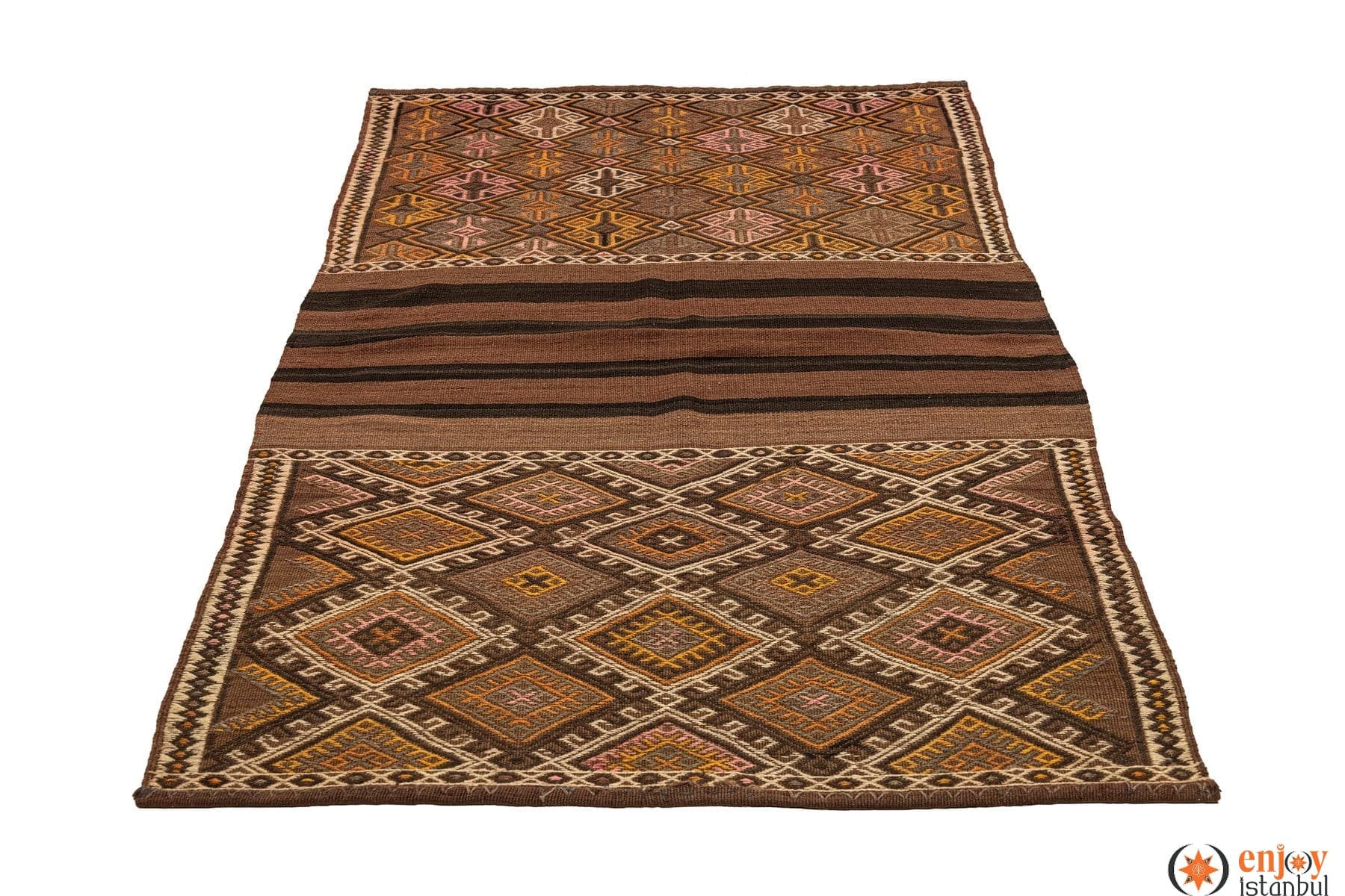 Bayburt Kilim Rug (3.6 x 5.5 ft) - 240091