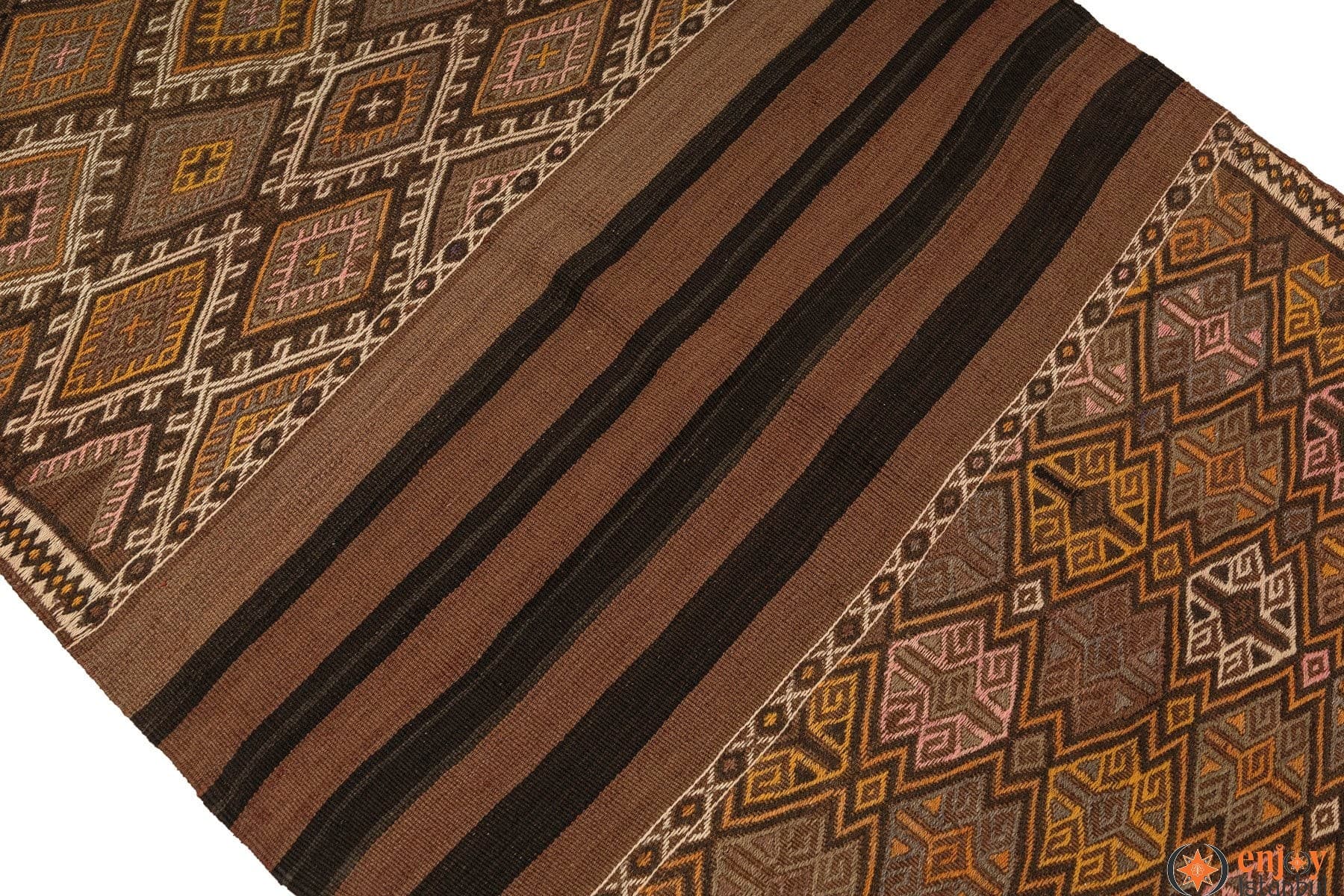 Bayburt Kilim Rug (3.6 x 5.5 ft) - 240091