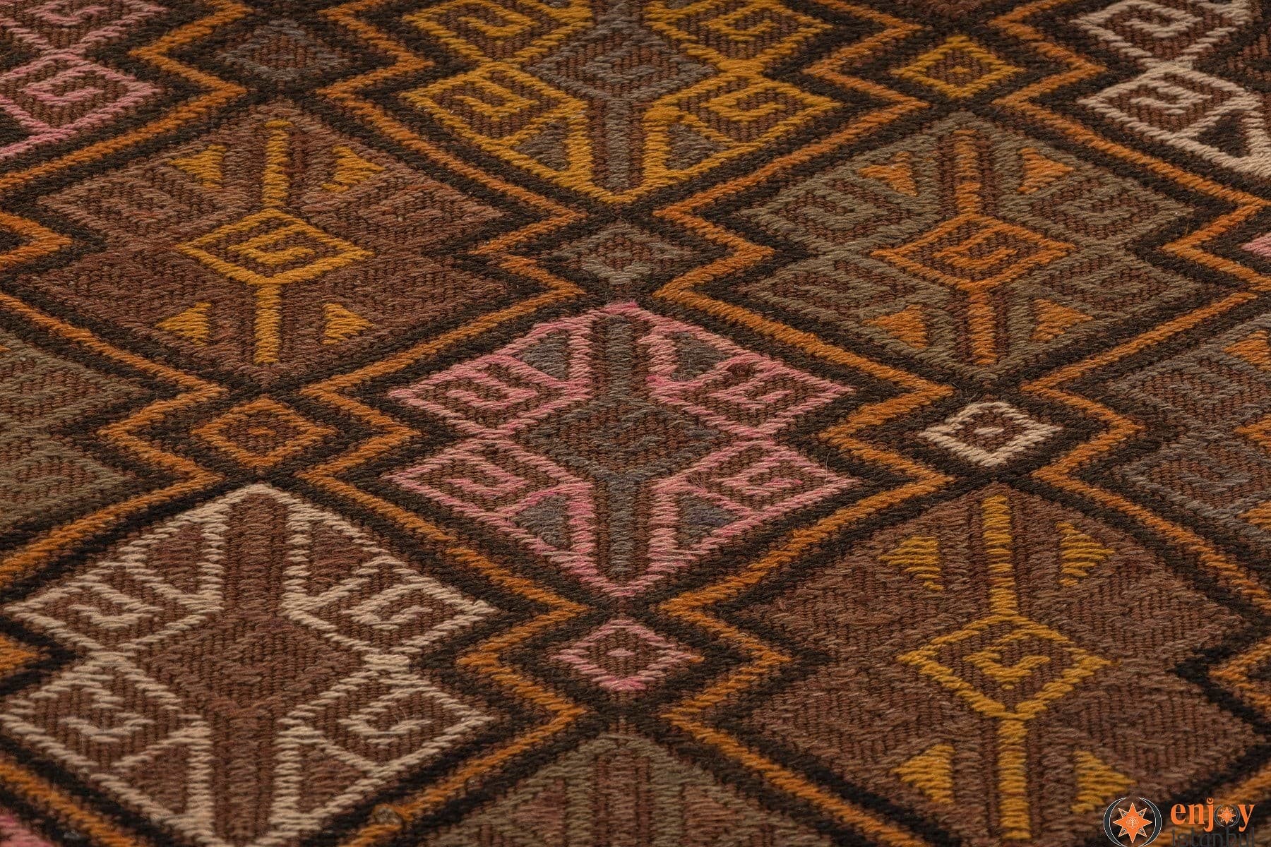 Bayburt Kilim Rug (3.6 x 5.5 ft) - 240091