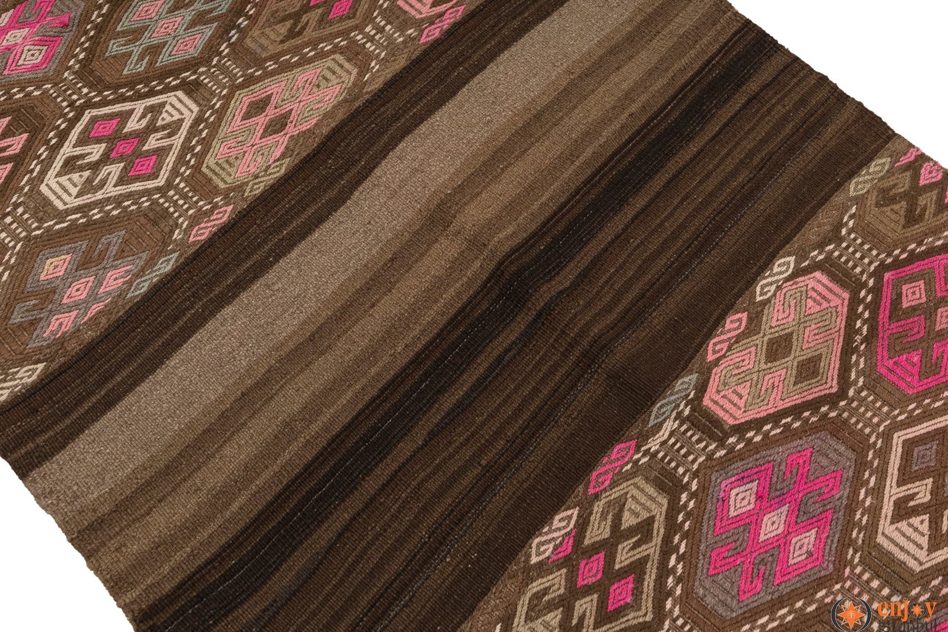 Bayburt Kilim Rug (3.7 x 5.6 ft) - 240444
